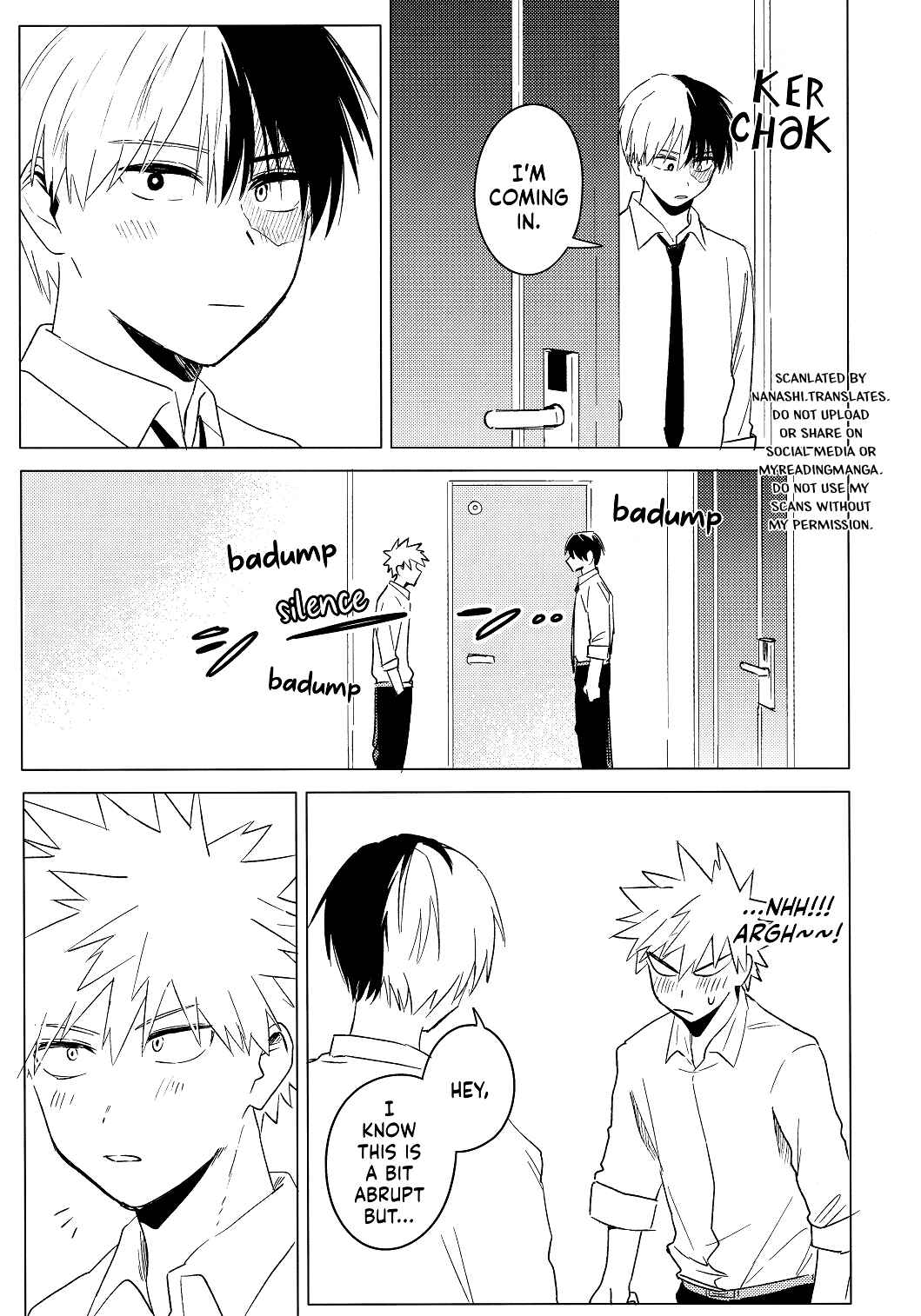 Page 19 Chapter Unknown_d211 My Hero Academia - Lincident Chocolaté (Doujinshi)
