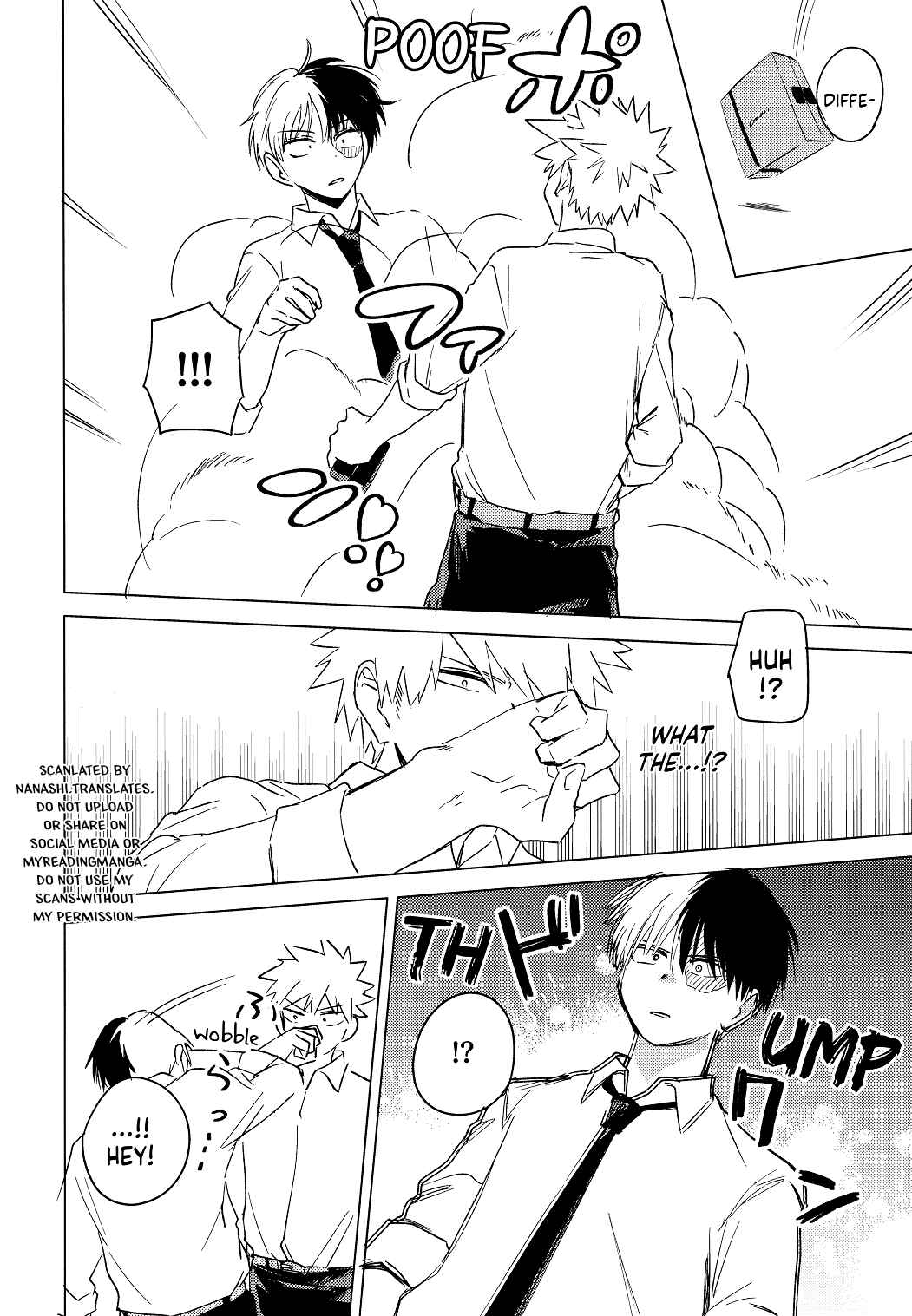 Page 22 Chapter Unknown_d211 My Hero Academia - Lincident Chocolaté (Doujinshi)