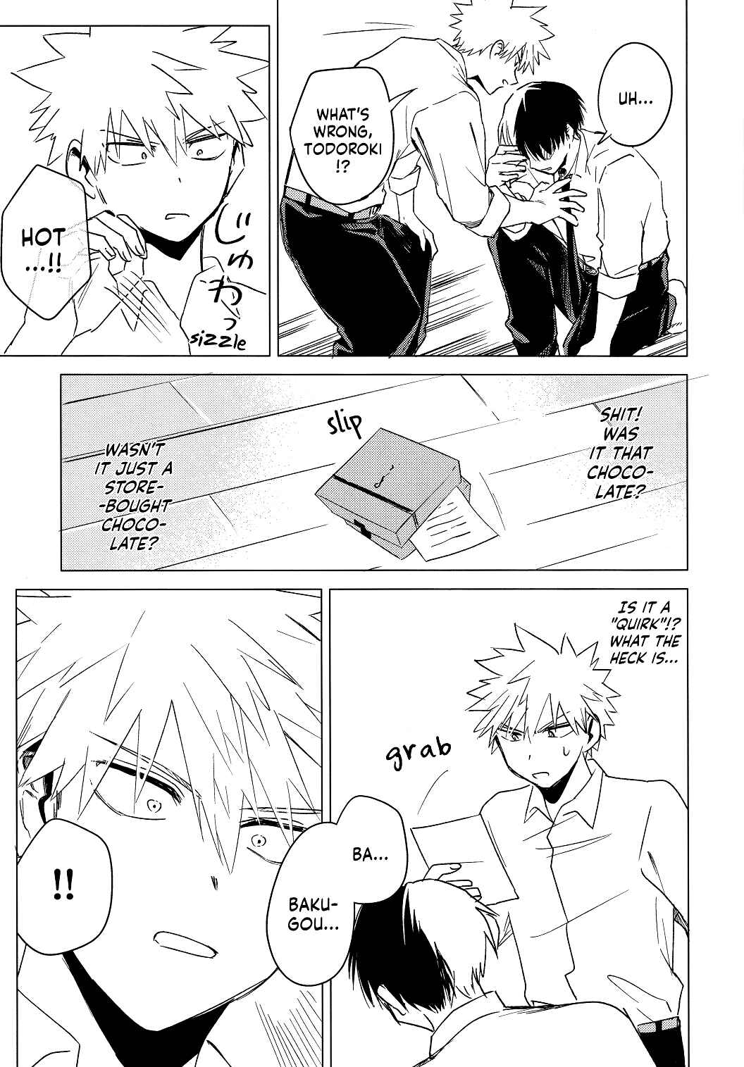 Page 23 Chapter Unknown_d211 My Hero Academia - Lincident Chocolaté (Doujinshi)