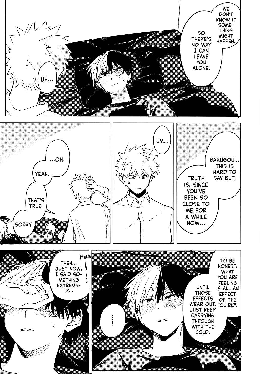 Page 29 Chapter Unknown_d211 My Hero Academia - Lincident Chocolaté (Doujinshi)