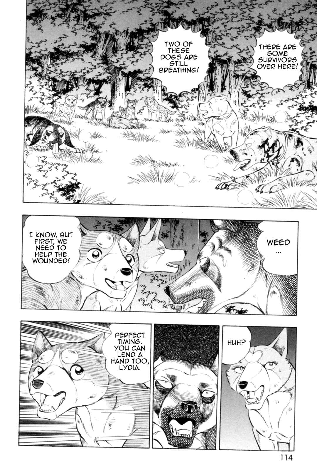 Page 10 Chapter 440 Ginga Densetsu Weed