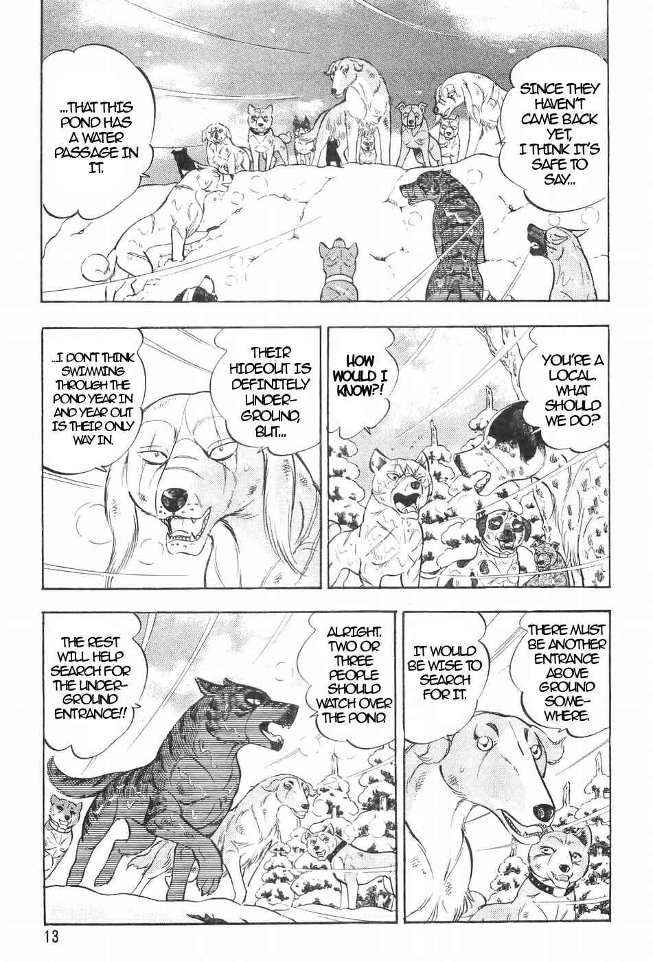 Page 14 Chapter 112 Ginga Densetsu Weed