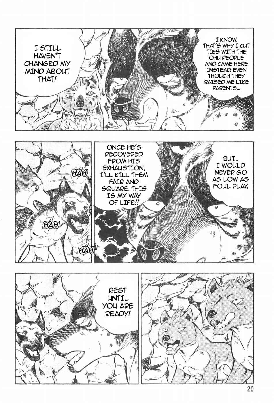 Page 21 Chapter 112 Ginga Densetsu Weed