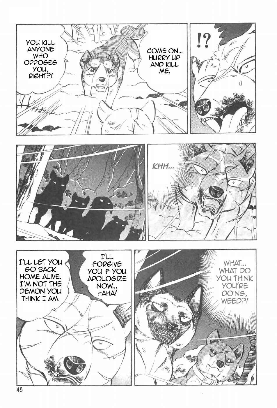 Page 18 Chapter 86 Ginga Densetsu Weed