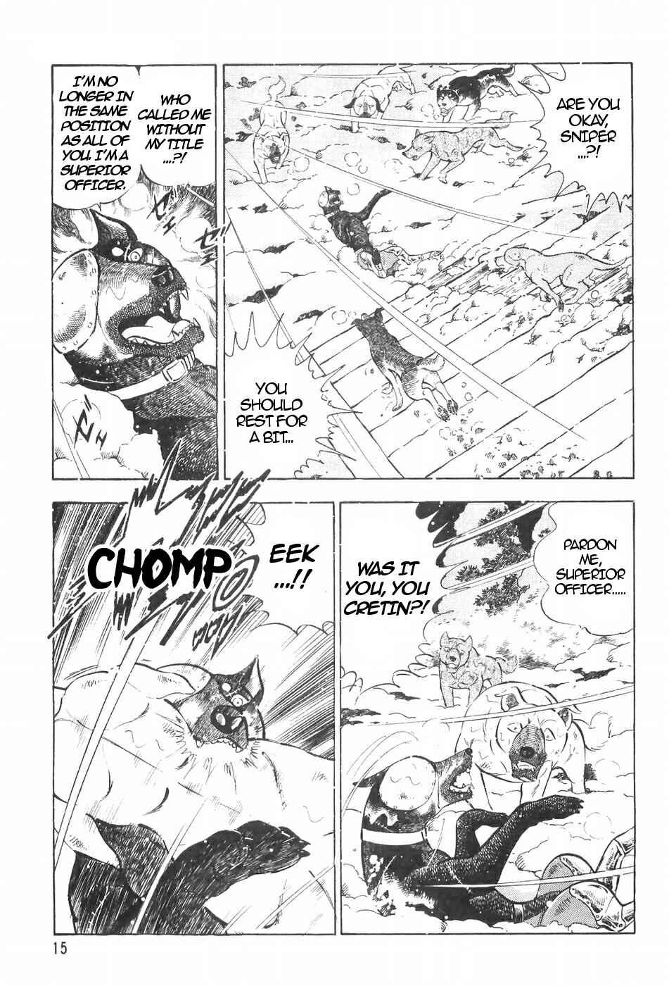 Page 15 Chapter 121 Ginga Densetsu Weed