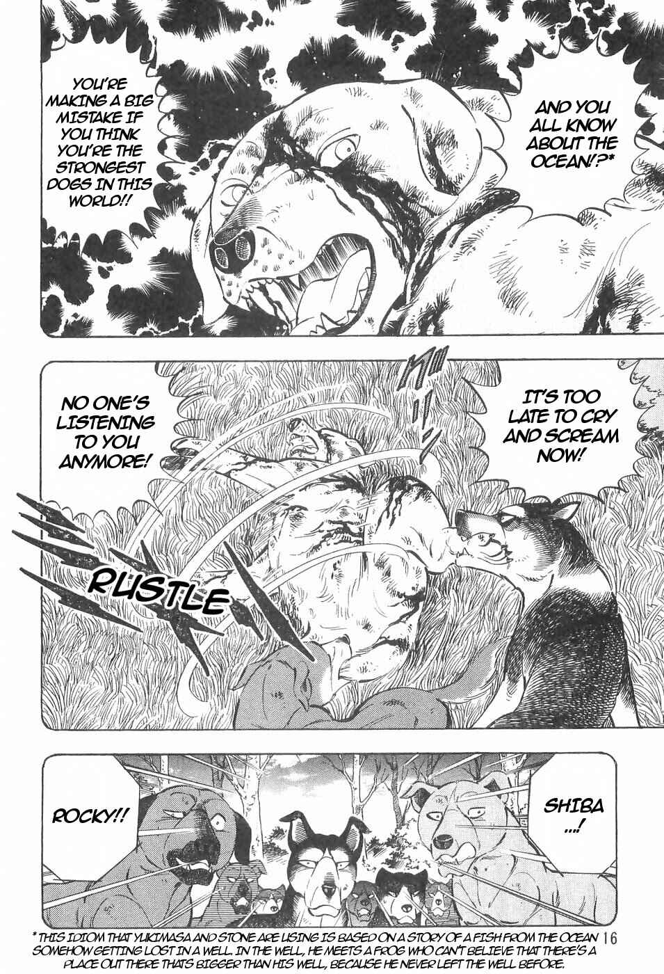Page 19 Chapter 130 Ginga Densetsu Weed