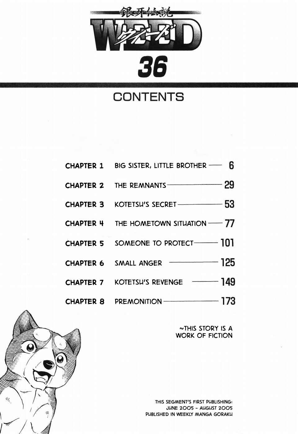 Page 5 Chapter 300 Ginga Densetsu Weed