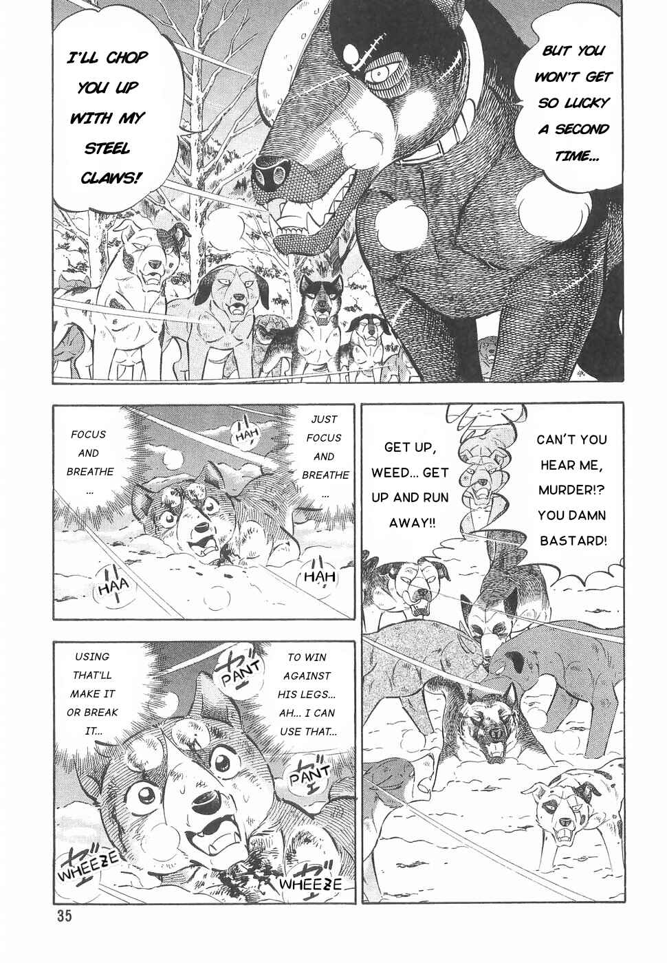 Page 3 Chapter 165 Ginga Densetsu Weed