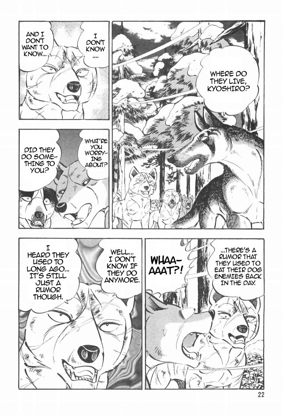 Page 22 Chapter 103 Ginga Densetsu Weed