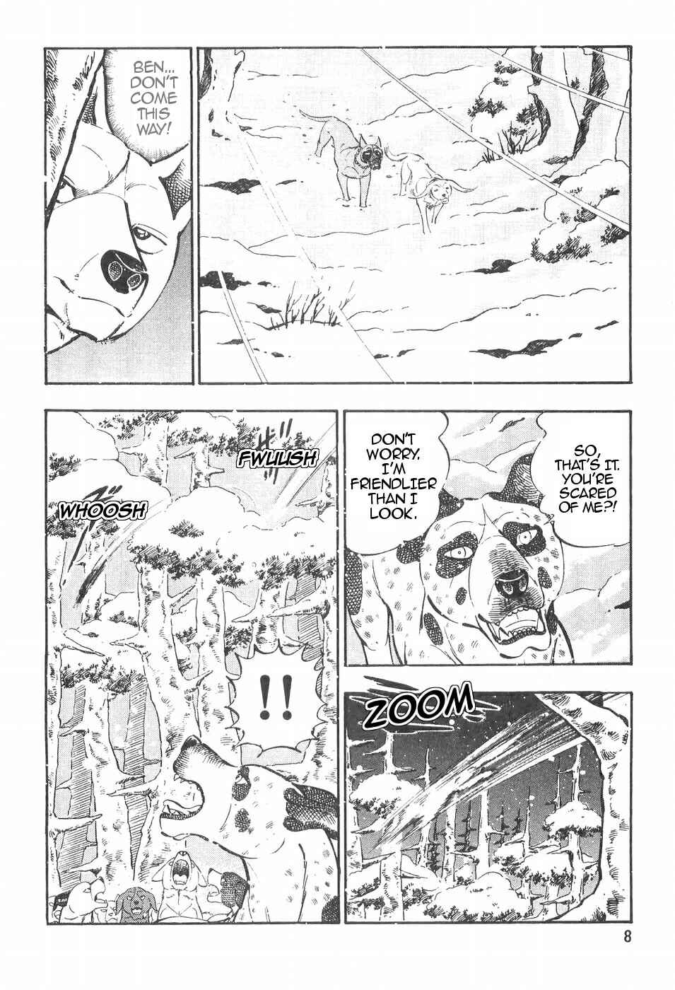 Page 8 Chapter 103 Ginga Densetsu Weed