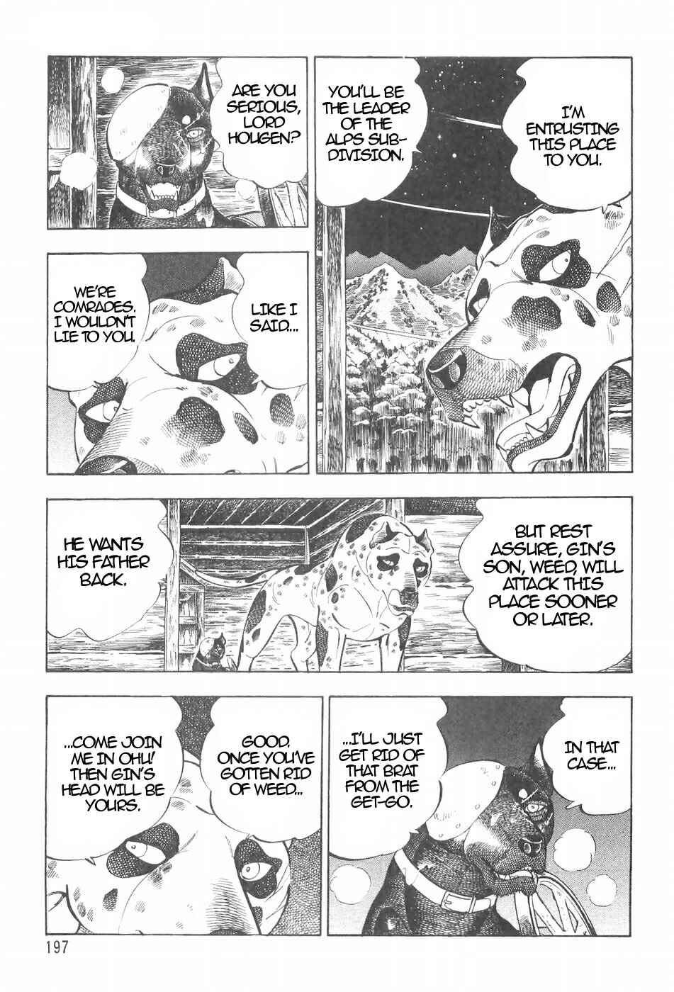 Page 15 Chapter 120 Ginga Densetsu Weed