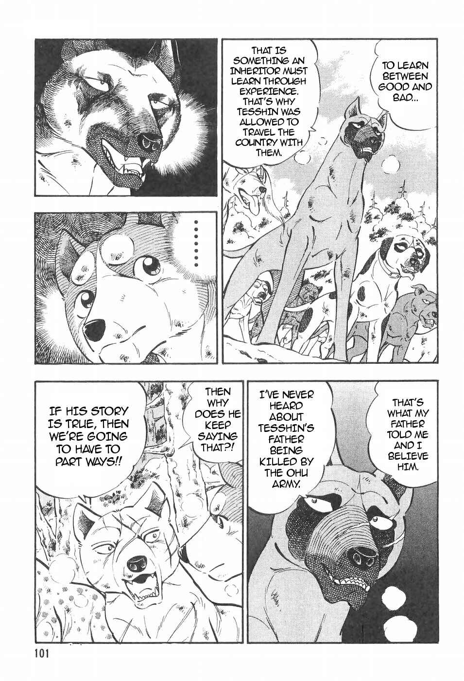 Page 9 Chapter 107 Ginga Densetsu Weed