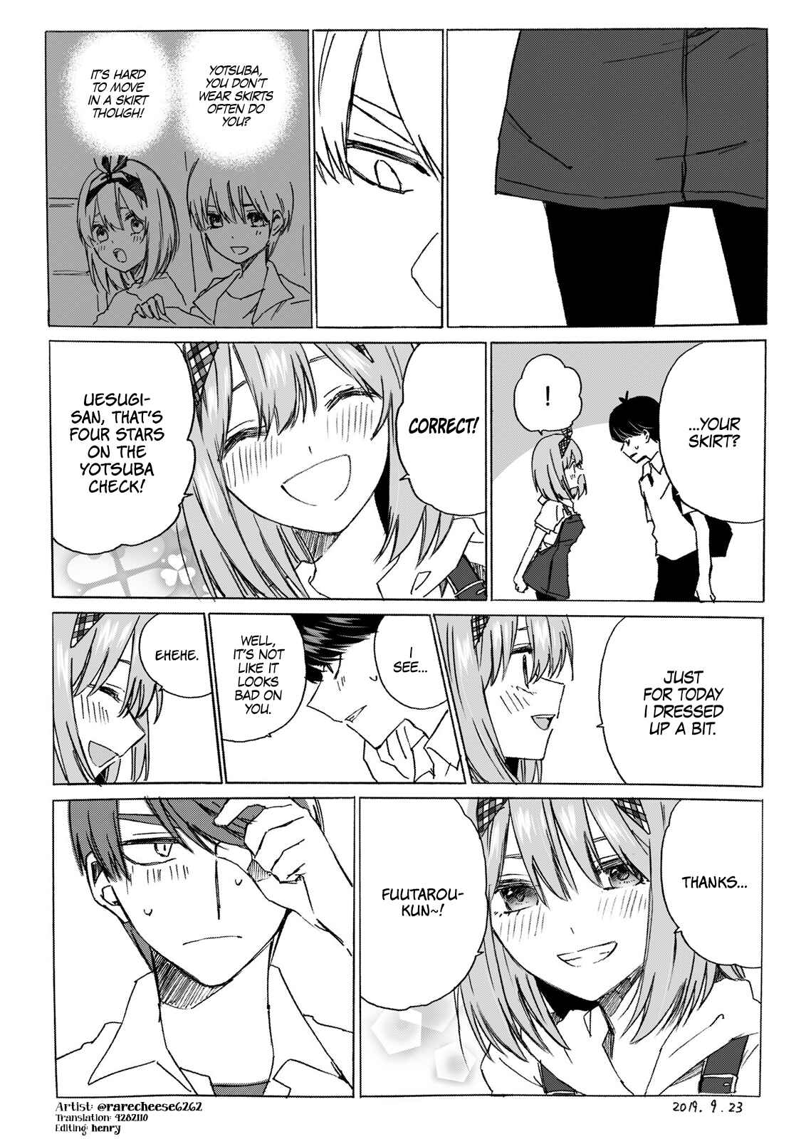 Page 2 Chapter Unknown_1010 5Toubun no Hanayome - Fuutsuba Date (Doujinshi)