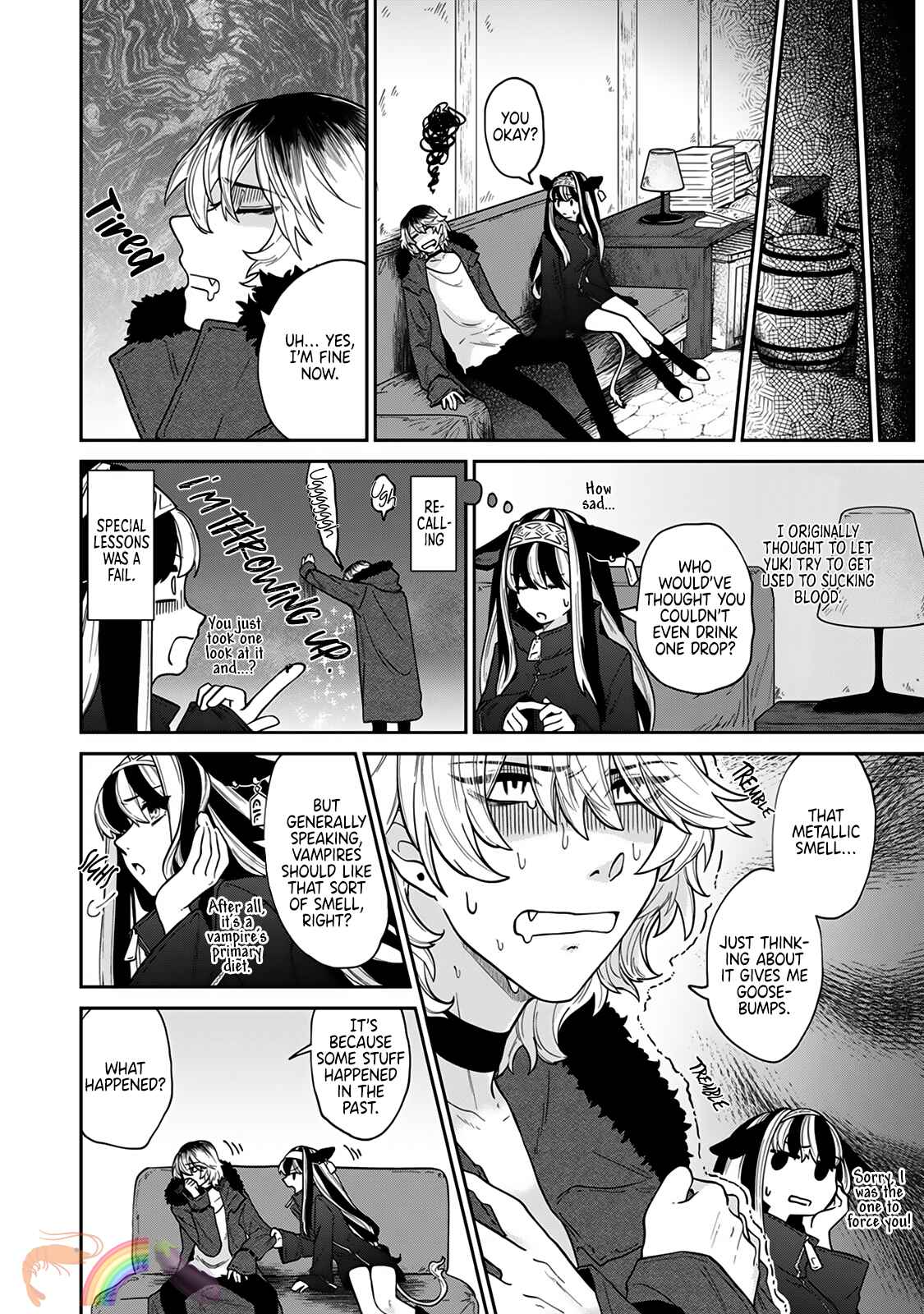 Page 9 Chapter 2 The Virgin Vampire Only Drinks Milk
