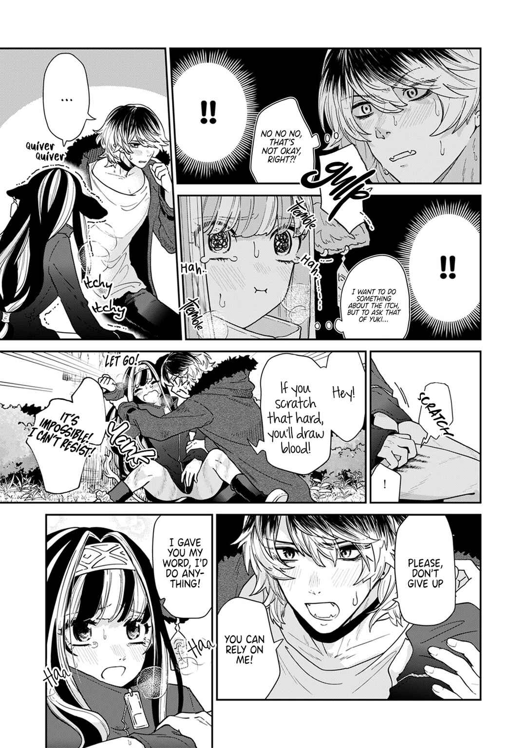 Page 18 Chapter 4 The Virgin Vampire Only Drinks Milk