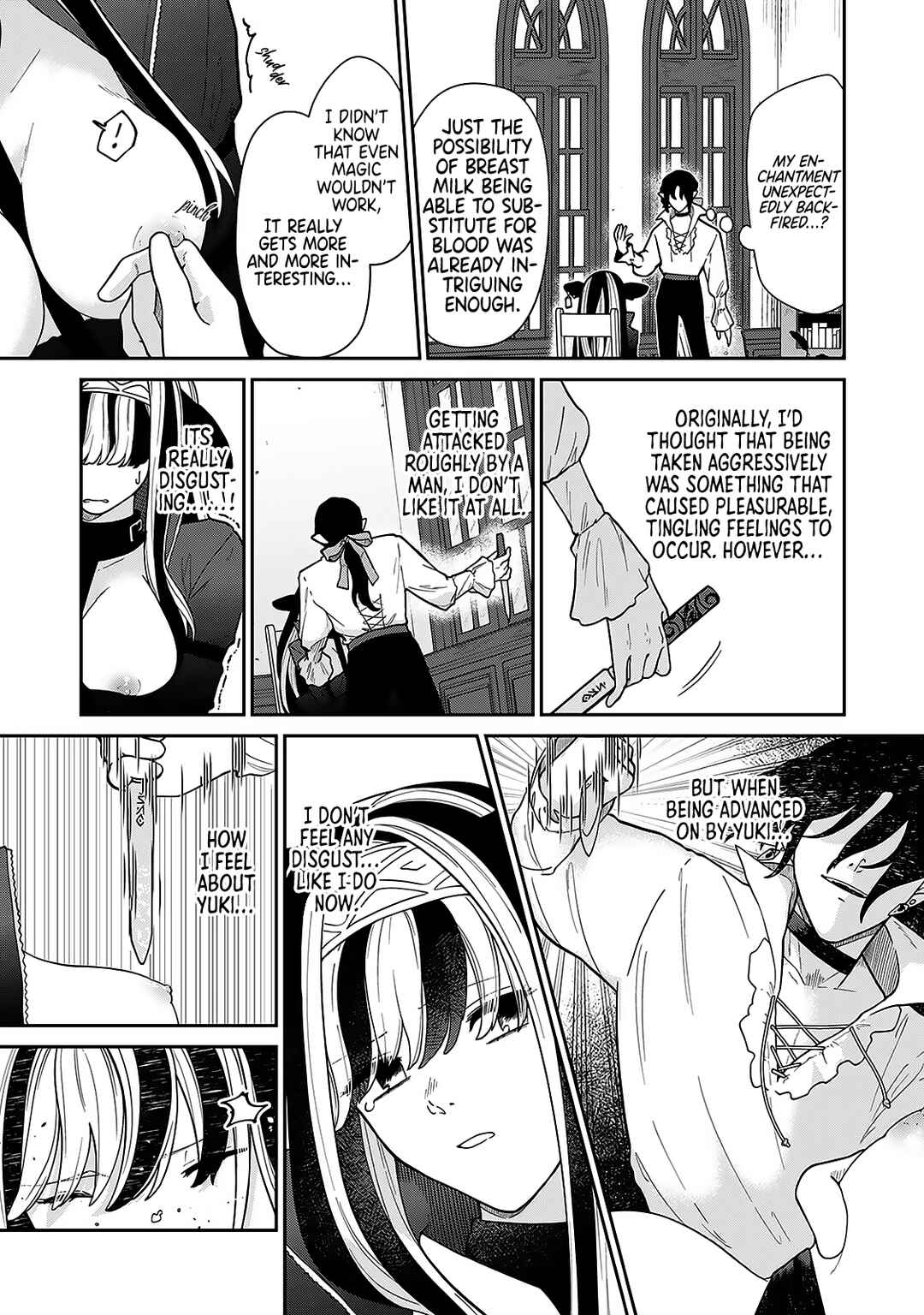 Page 16 Chapter 3 The Virgin Vampire Only Drinks Milk