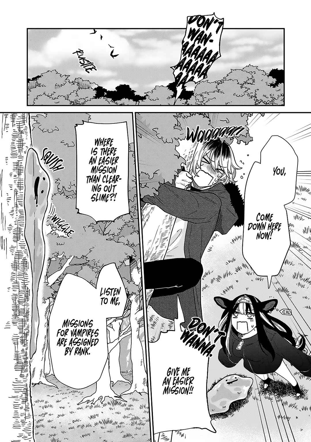 Page 4 Chapter 3 The Virgin Vampire Only Drinks Milk