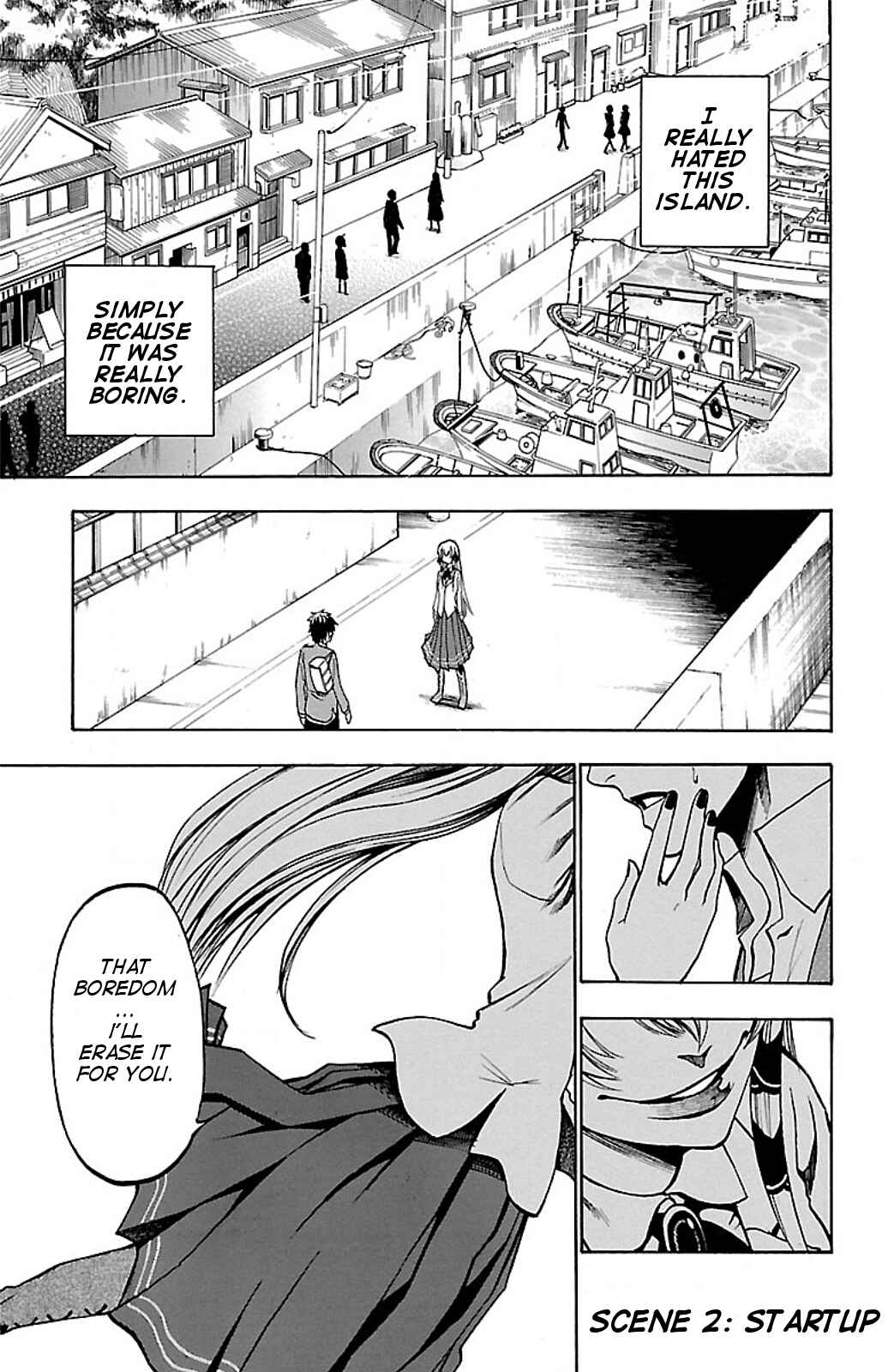 Page 1 Chapter 2 Toumei Ningen no Tsukurikata