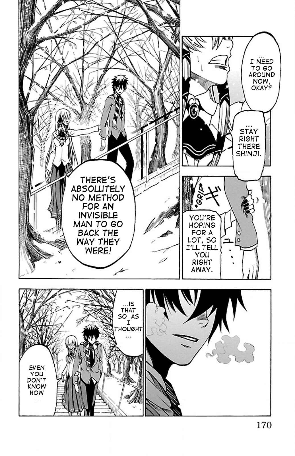 Page 8 Chapter 7 Toumei Ningen no Tsukurikata