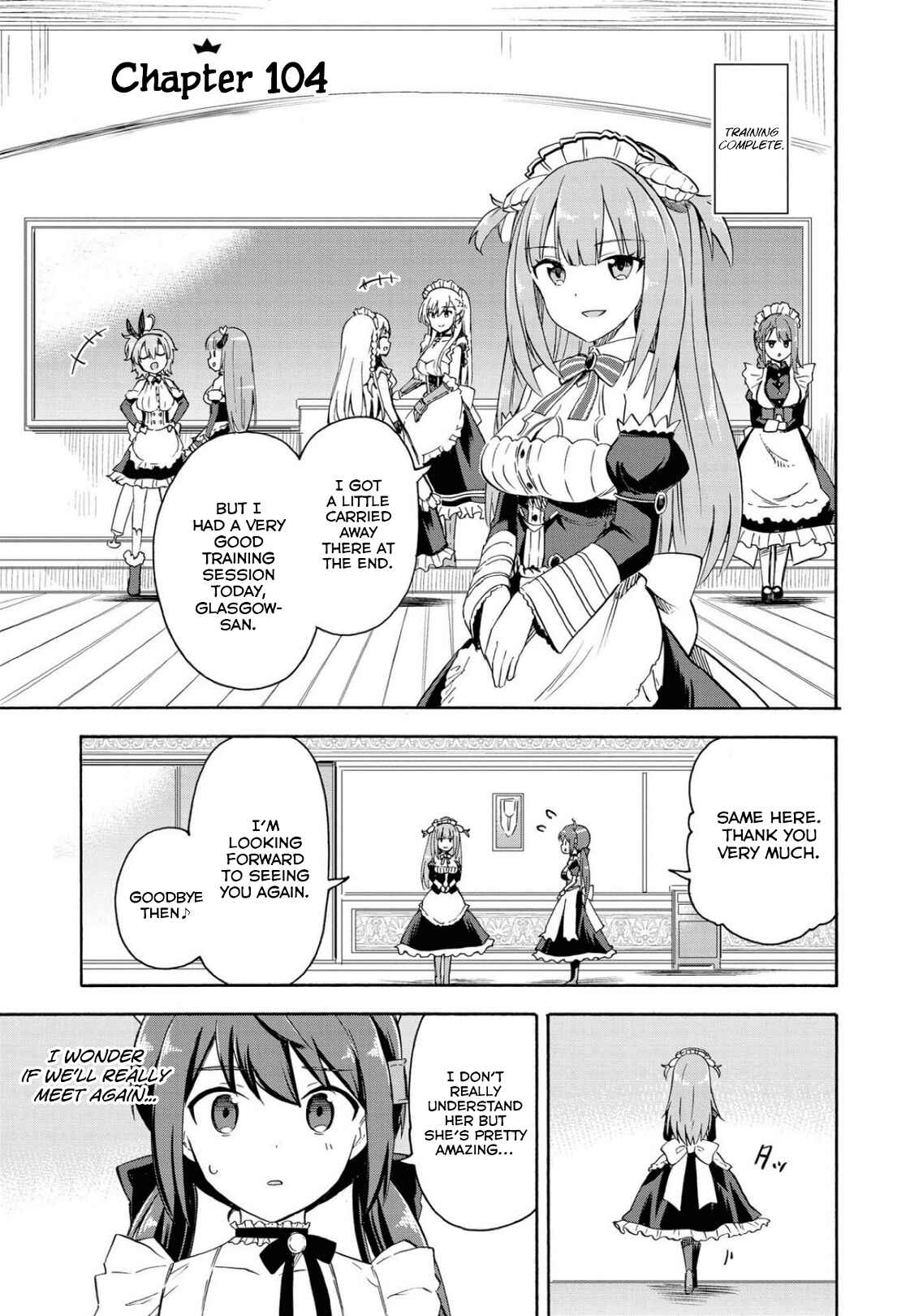 Page 1 Chapter 104 Azur Lane: Queens Orders