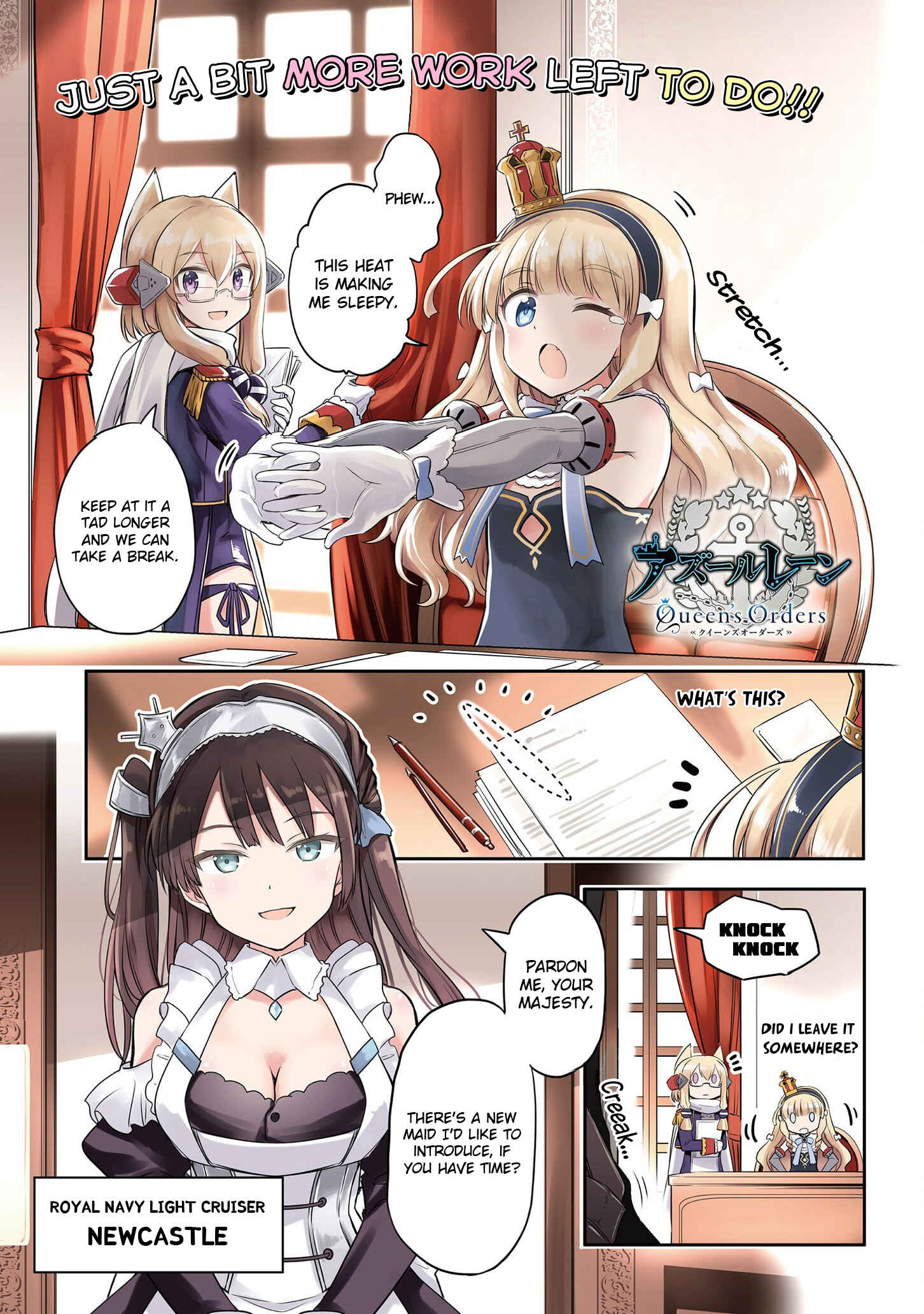 Page 1 Chapter 57 Azur Lane: Queens Orders