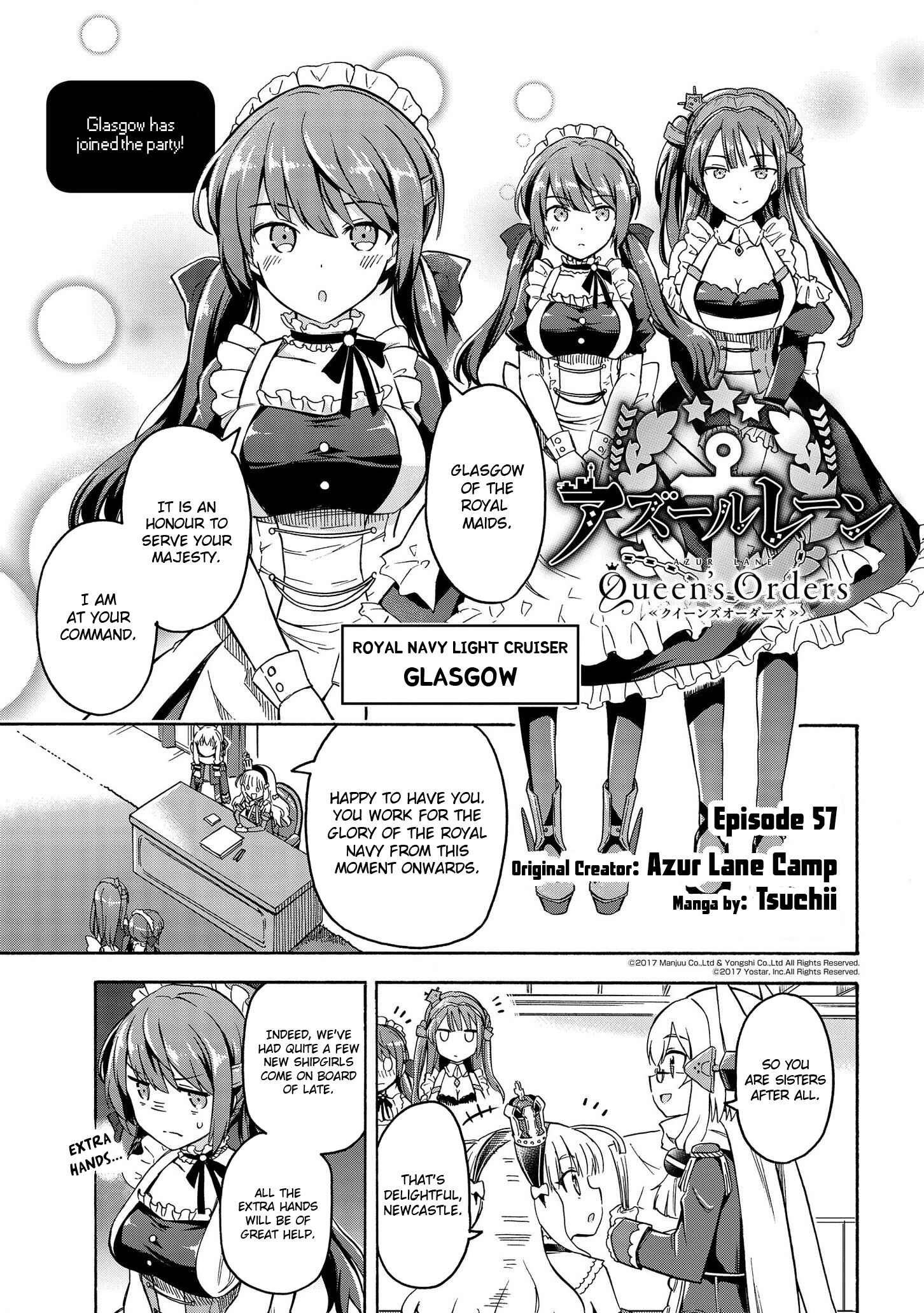 Page 4 Chapter 57 Azur Lane: Queens Orders