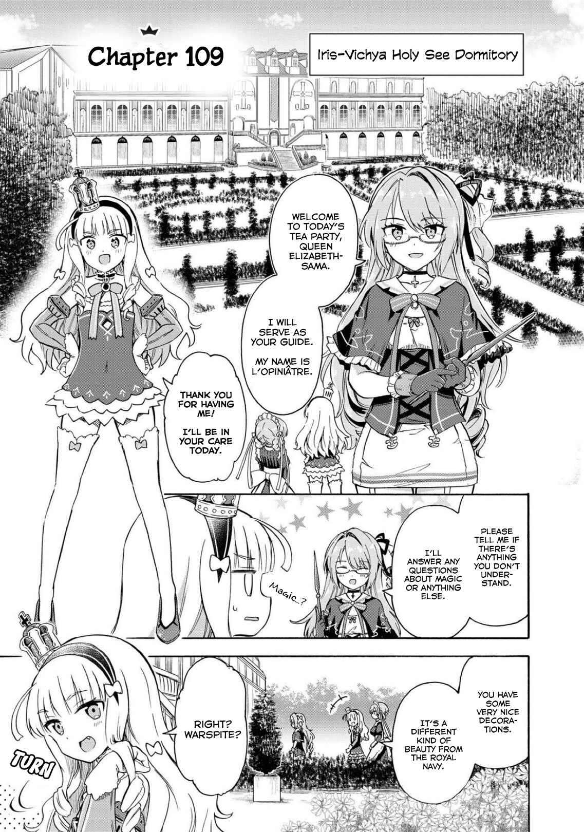 Page 1 Chapter 109 Azur Lane: Queens Orders