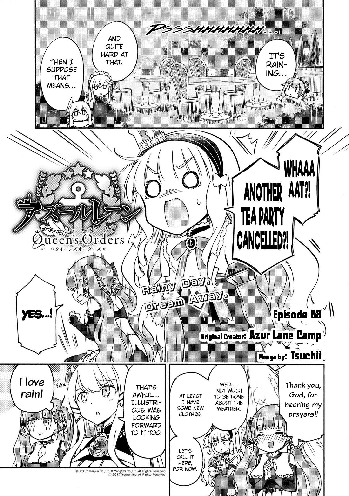 Page 1 Chapter 68 Azur Lane: Queens Orders