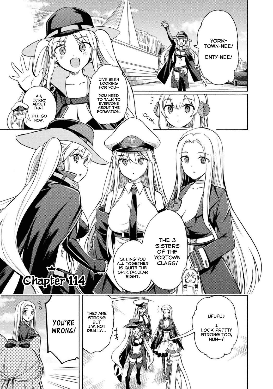 Page 1 Chapter 114 Azur Lane: Queens Orders