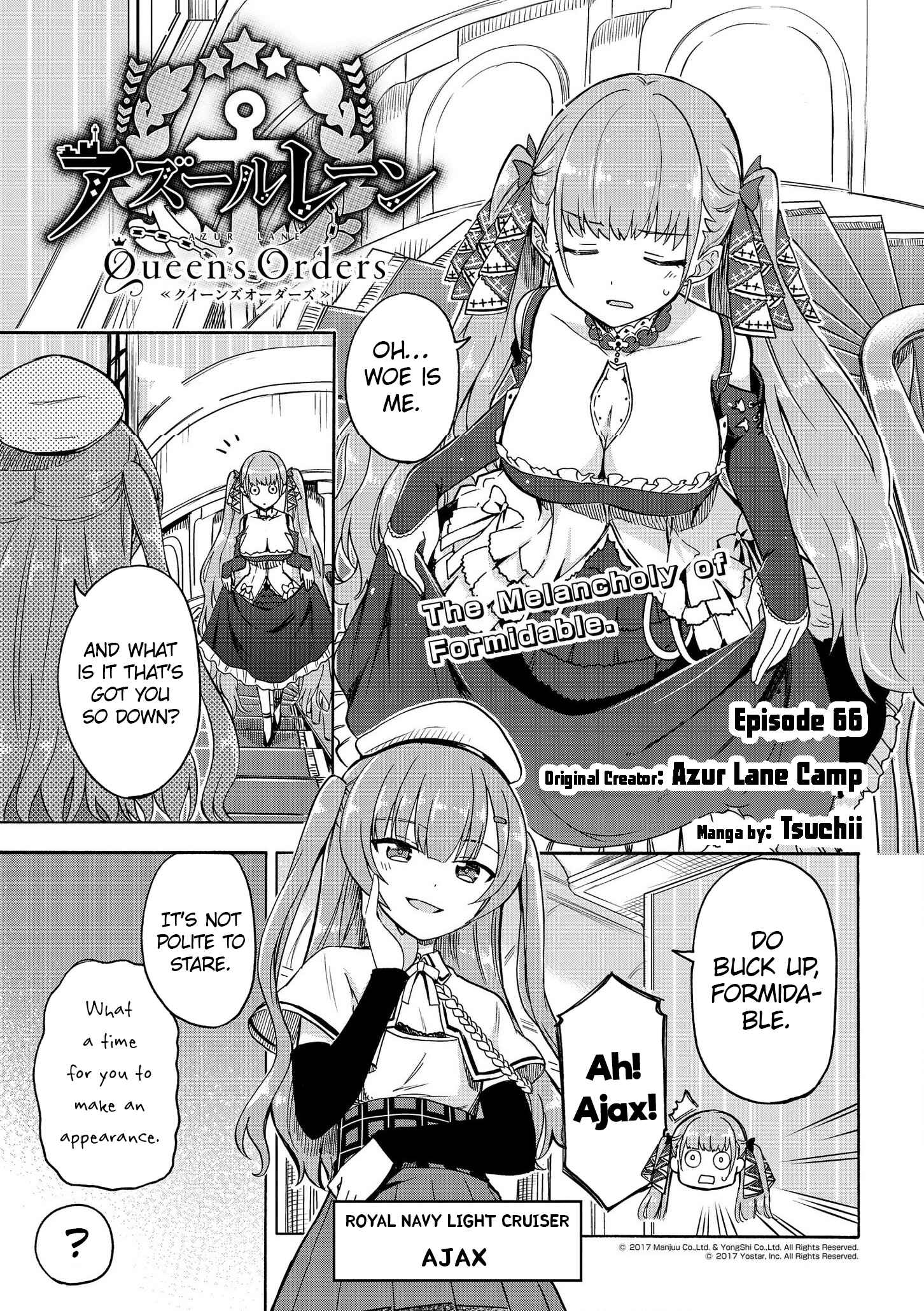 Page 1 Chapter 66 Azur Lane: Queens Orders