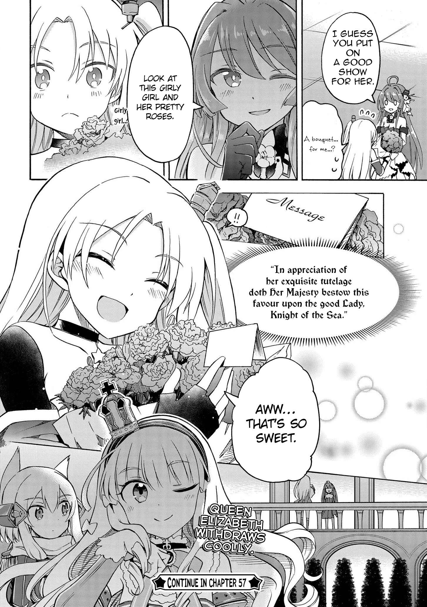 Page 4 Chapter 56 Azur Lane: Queens Orders
