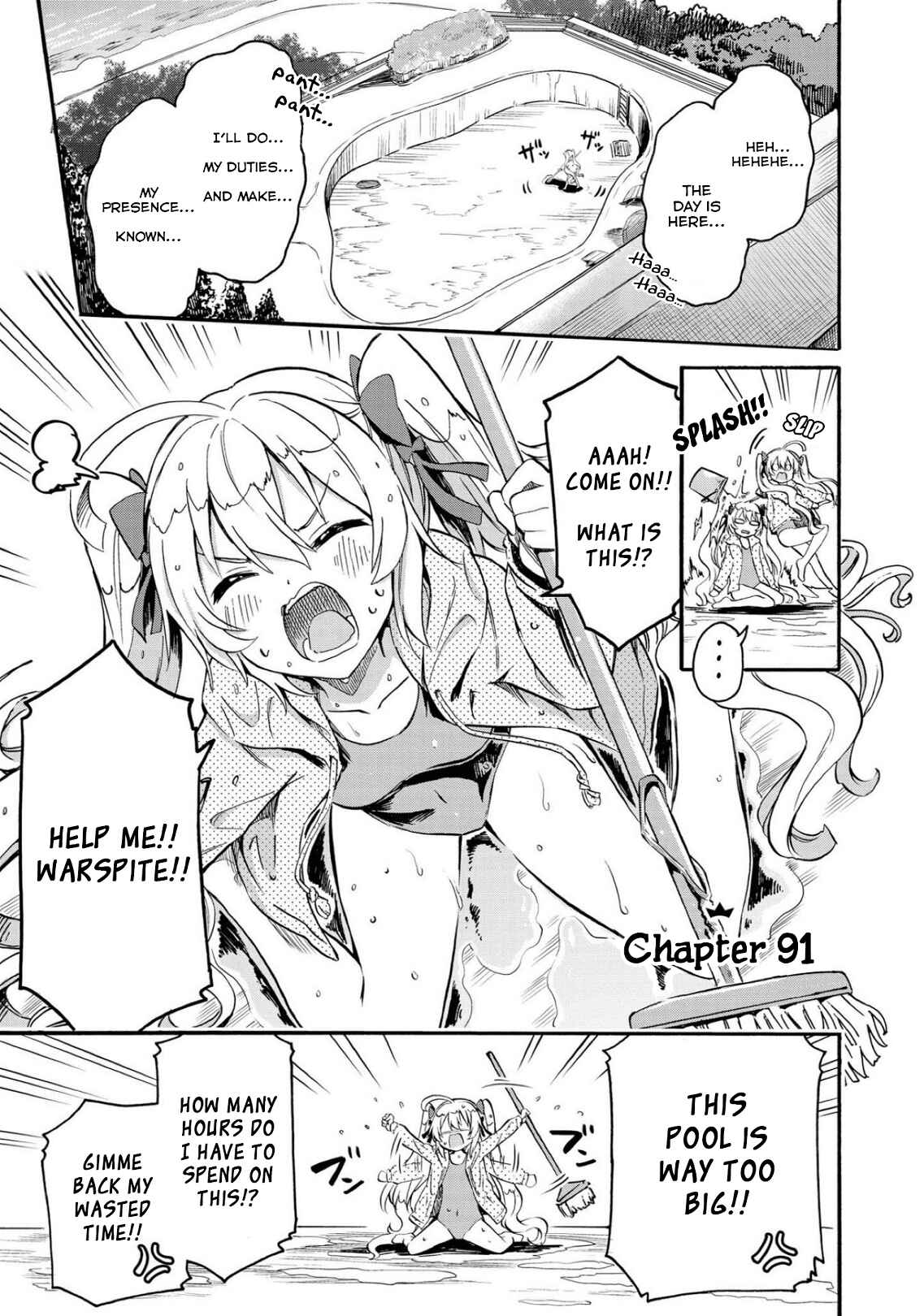 Page 1 Chapter 91 Azur Lane: Queens Orders