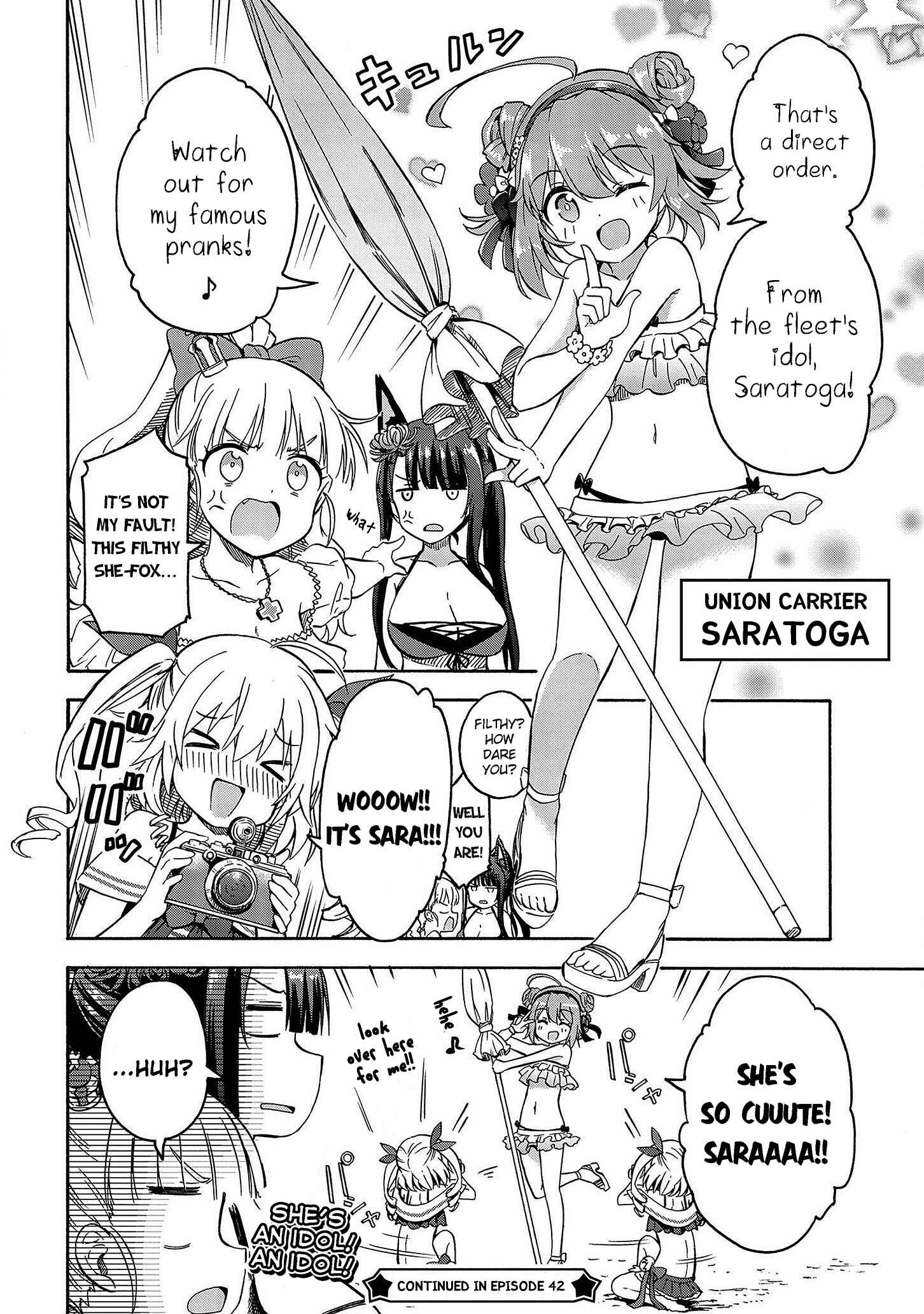Page 4 Chapter 41 Azur Lane: Queens Orders