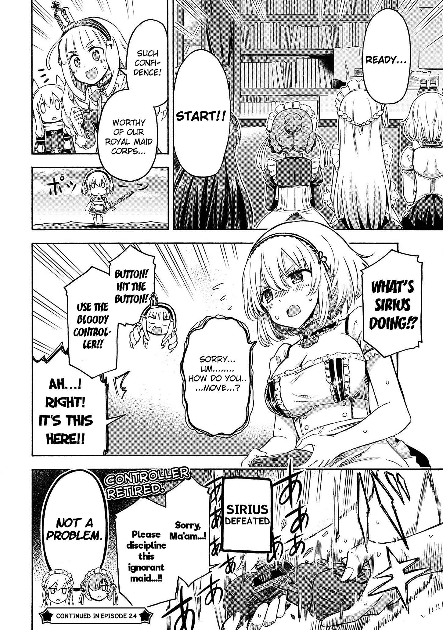 Page 4 Chapter 23 Azur Lane: Queens Orders