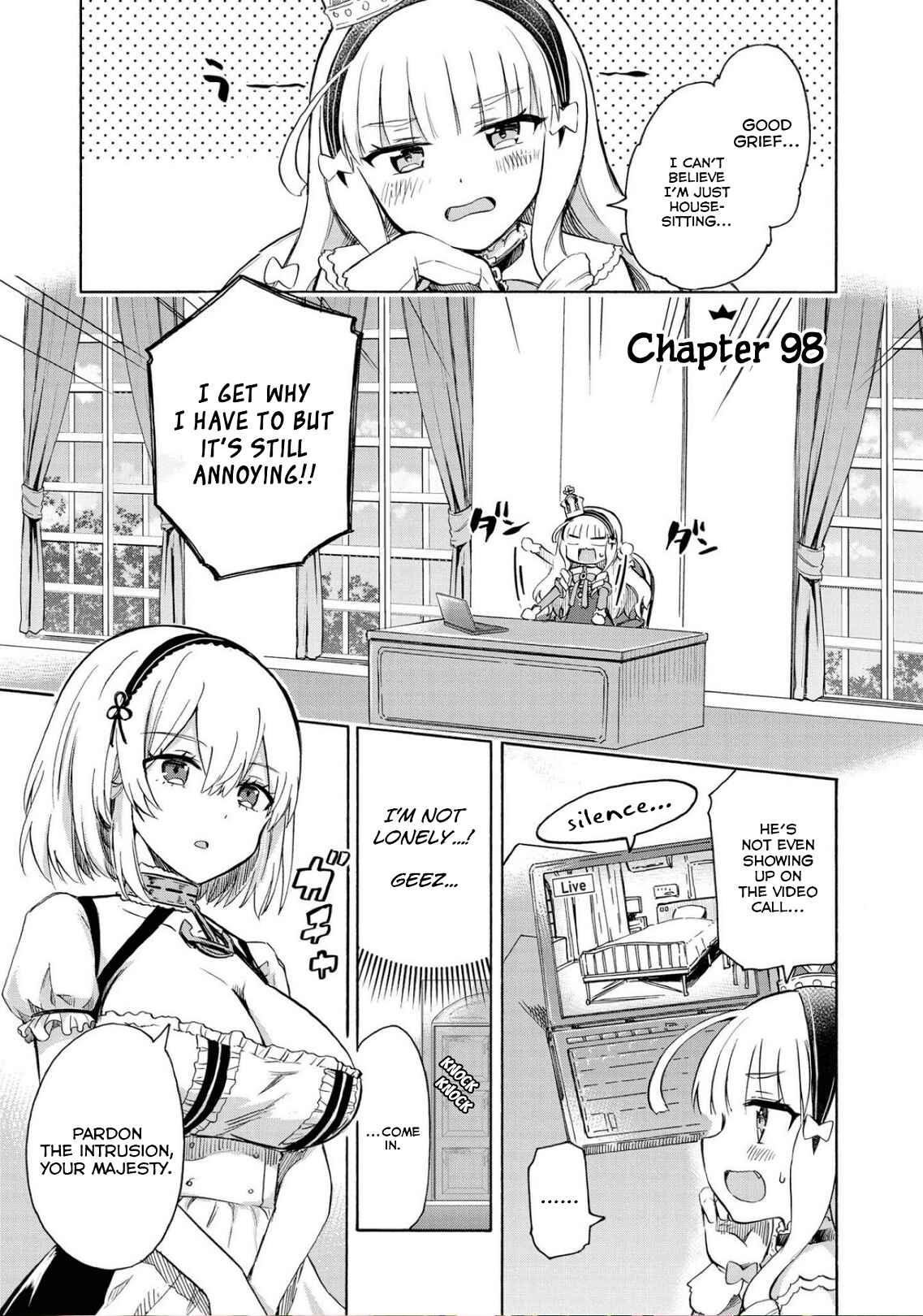 Page 1 Chapter 98 Azur Lane: Queens Orders