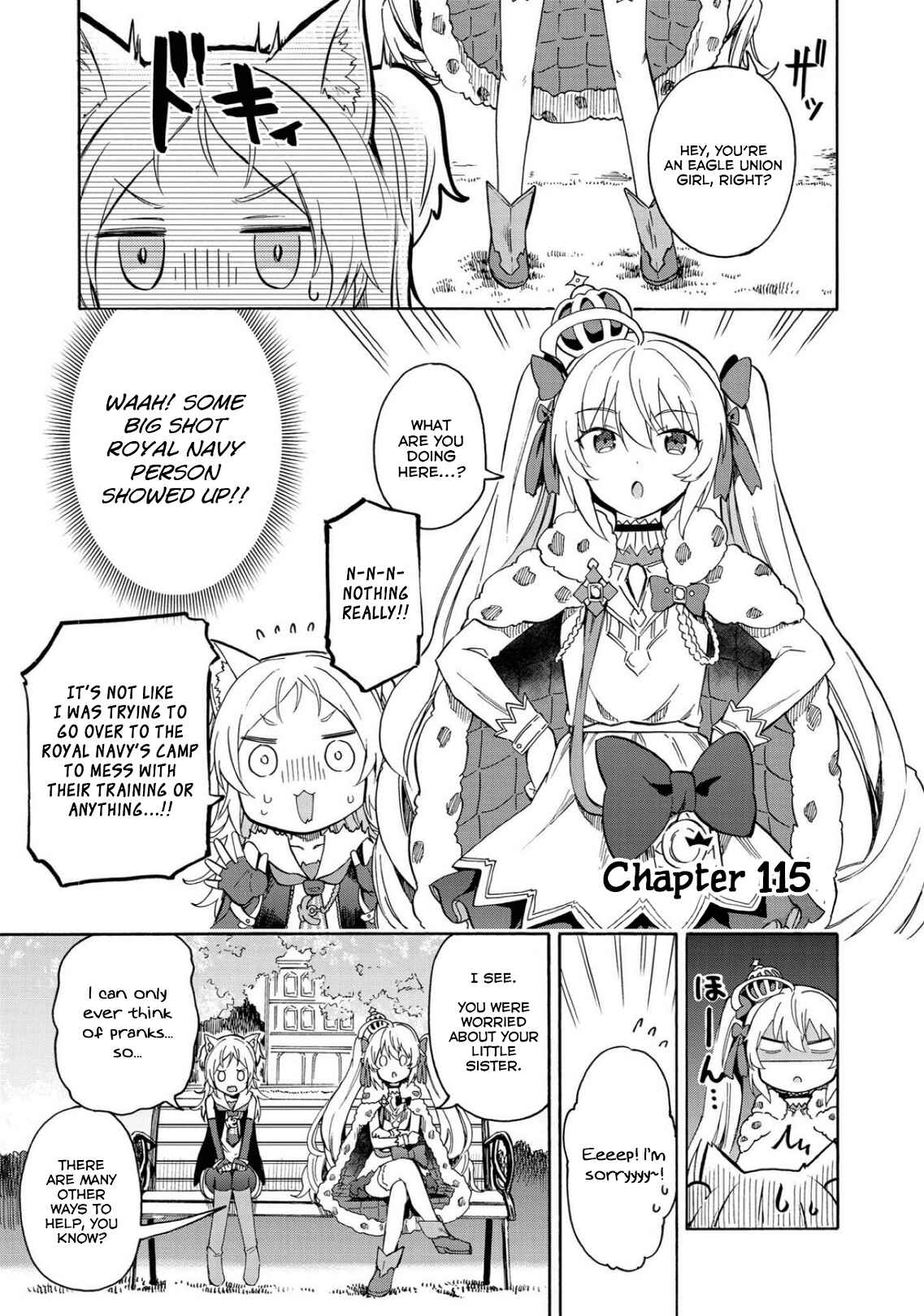 Page 1 Chapter 115 Azur Lane: Queens Orders