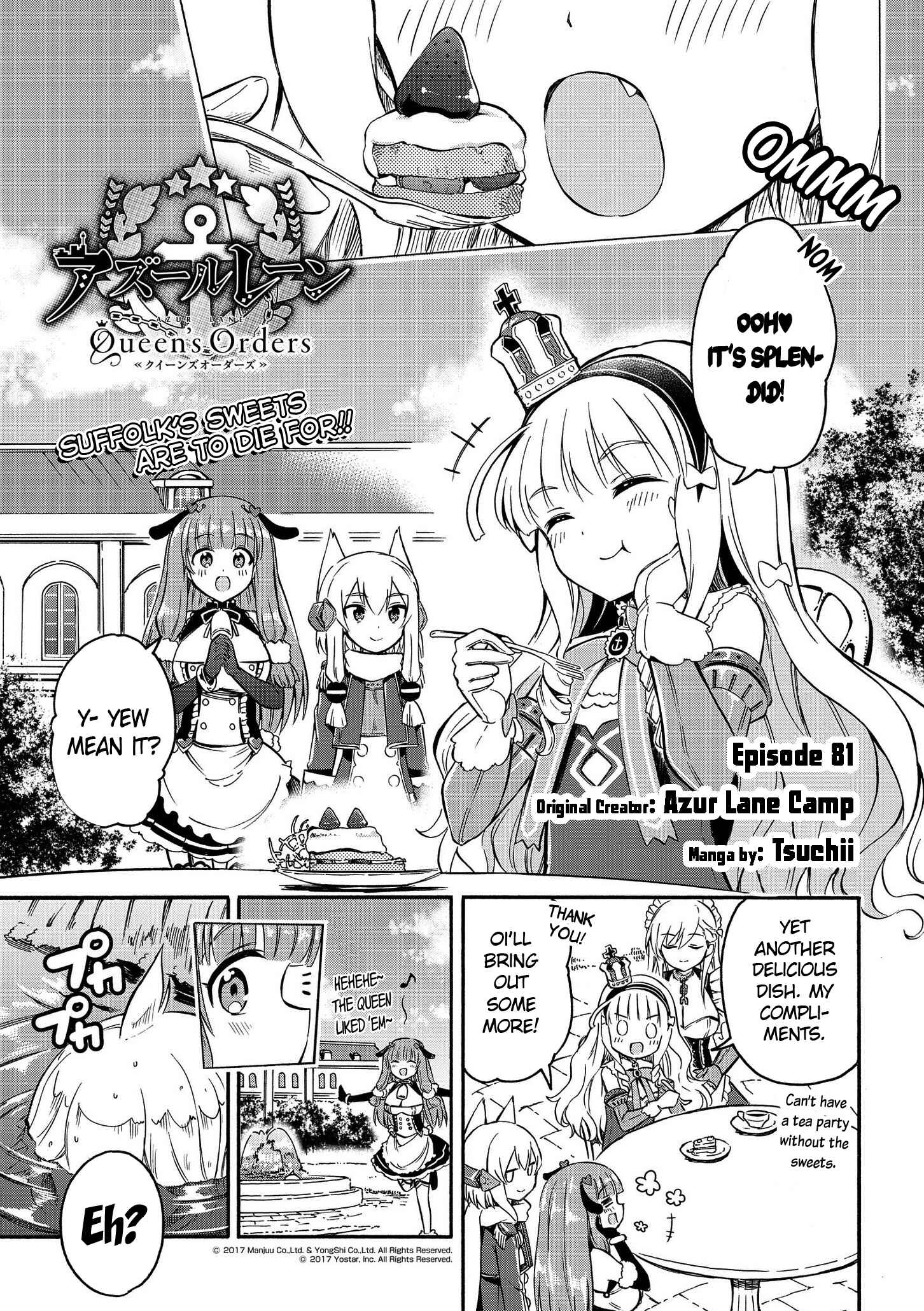 Page 1 Chapter 81 Azur Lane: Queens Orders