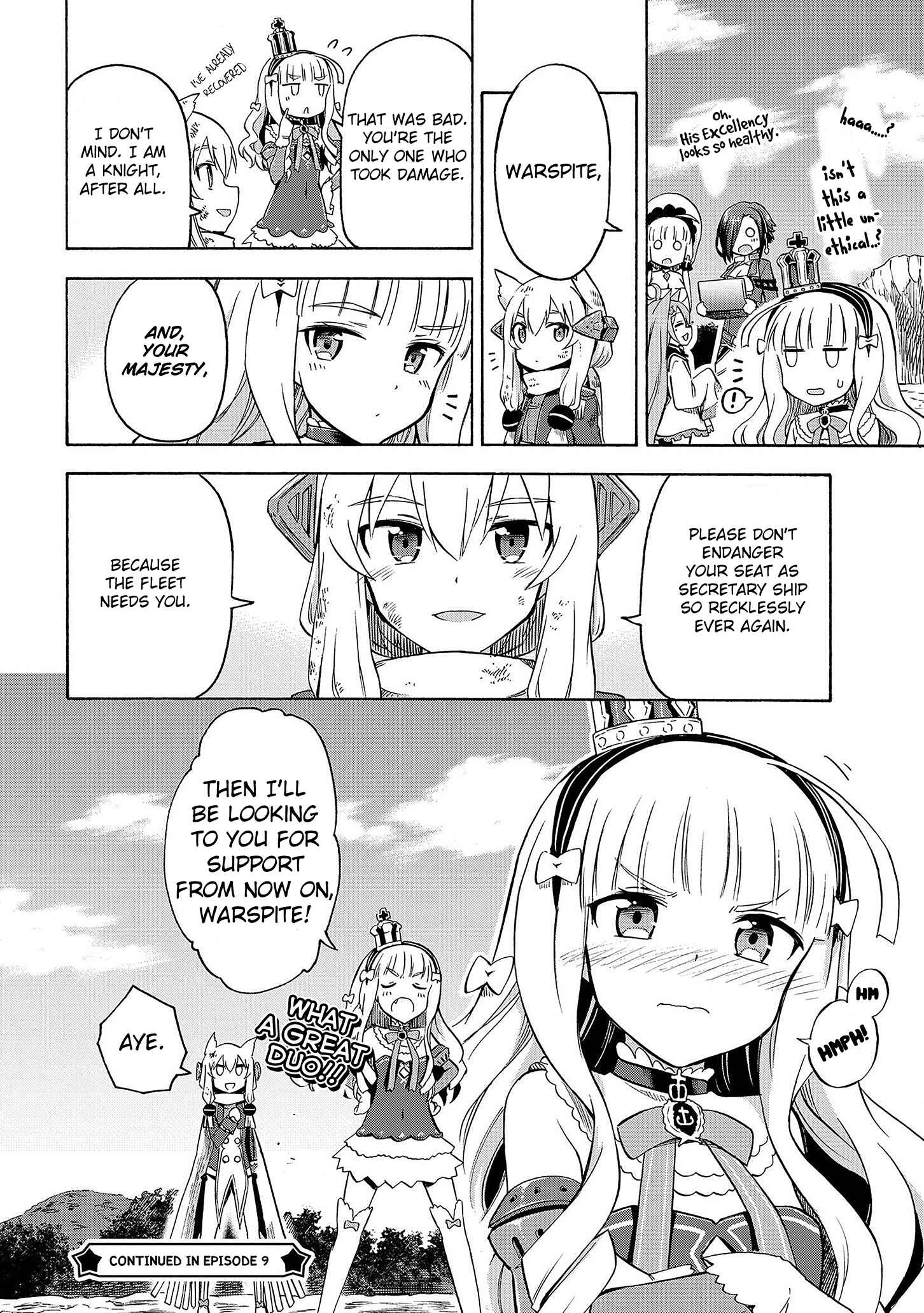 Page 4 Chapter 8 Azur Lane: Queens Orders