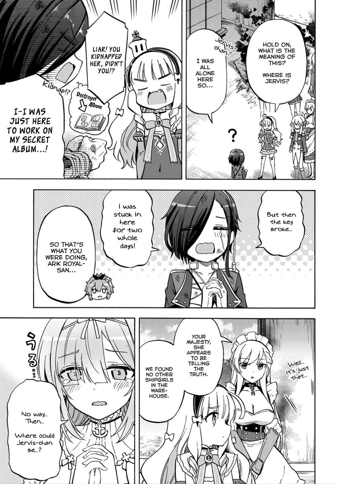 Page 3 Chapter 211 Azur Lane: Queens Orders