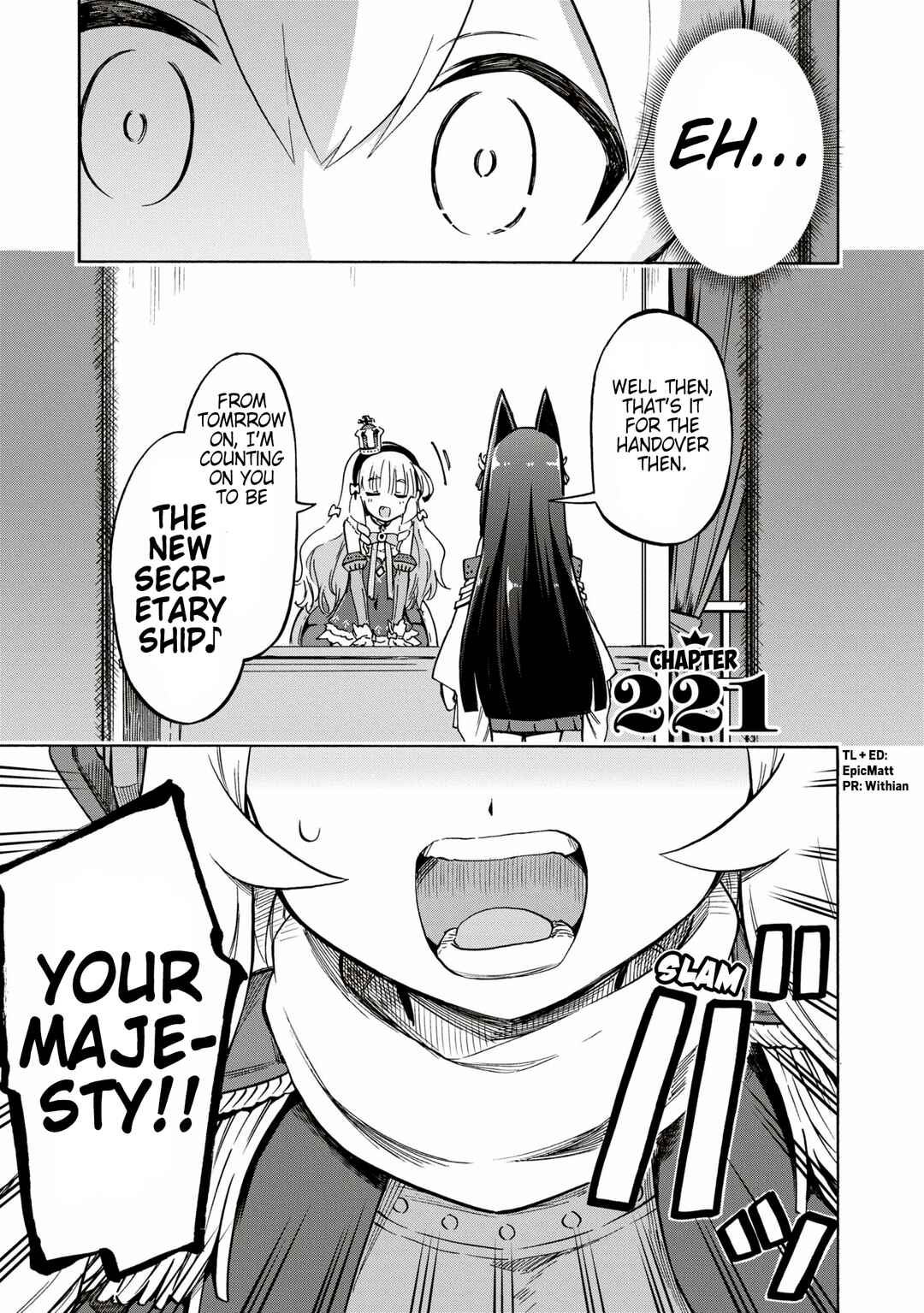 Page 1 Chapter 221 Azur Lane: Queens Orders