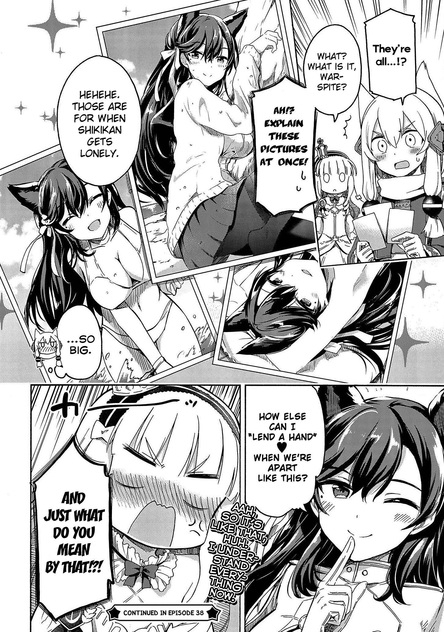 Page 4 Chapter 37 Azur Lane: Queens Orders