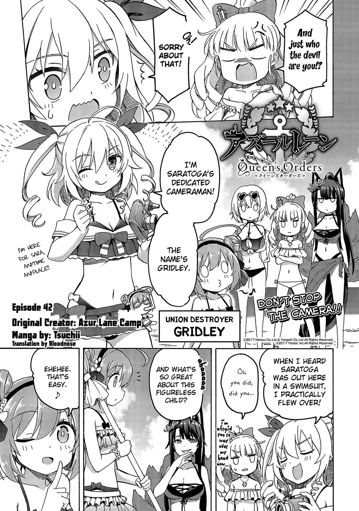 Page 1 Chapter 42 Azur Lane: Queens Orders