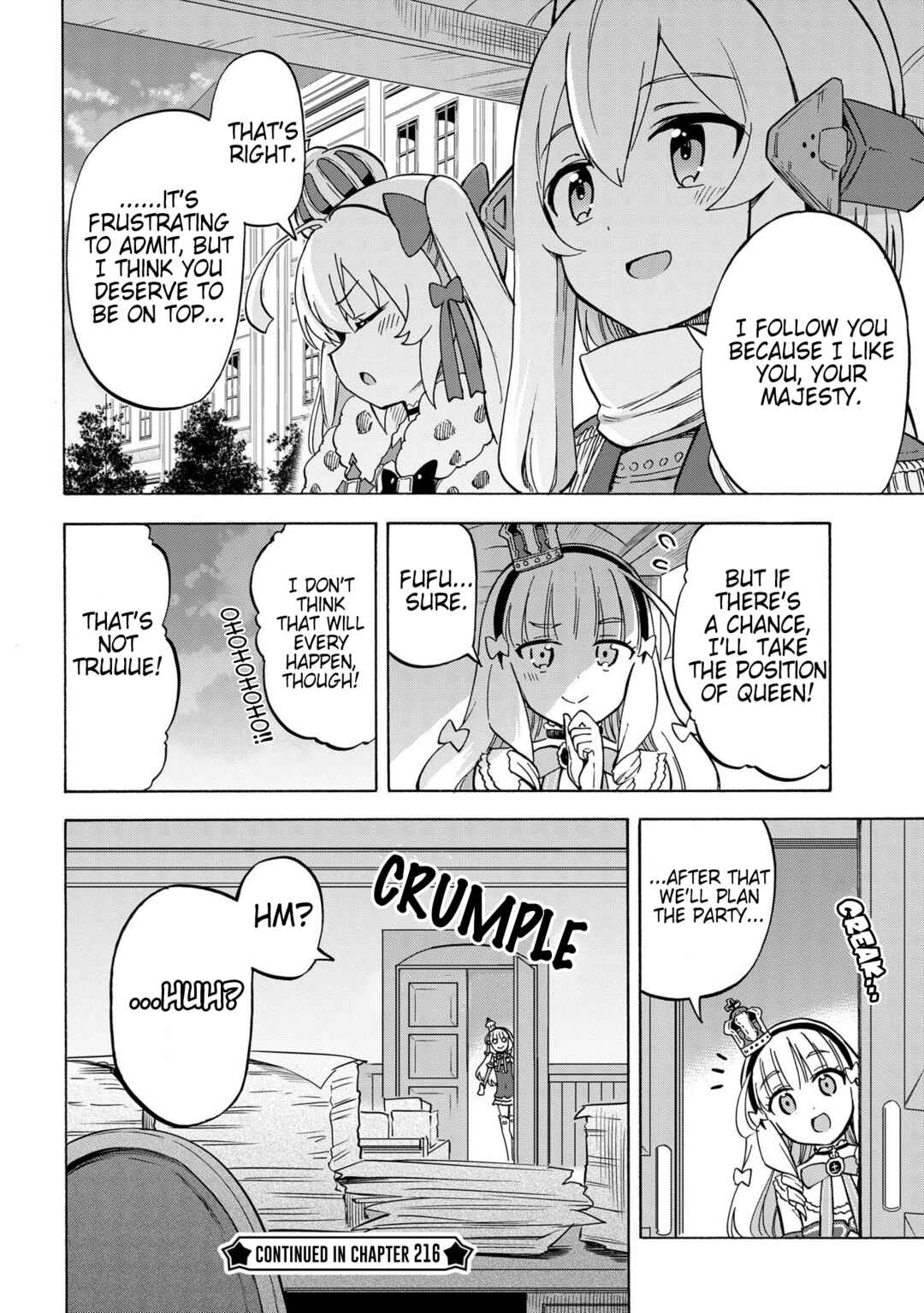 Page 4 Chapter 215 Azur Lane: Queens Orders