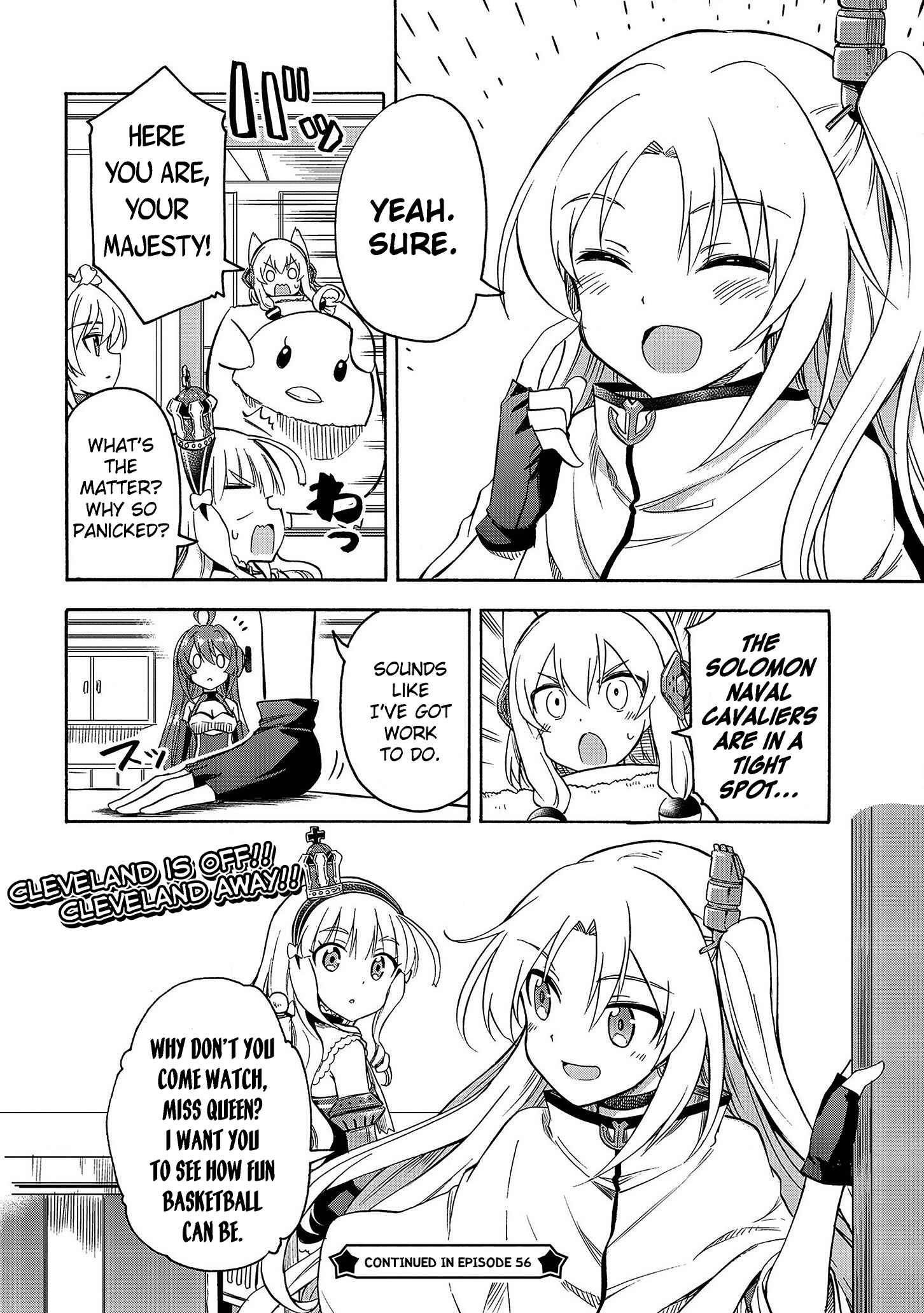 Page 4 Chapter 55 Azur Lane: Queens Orders