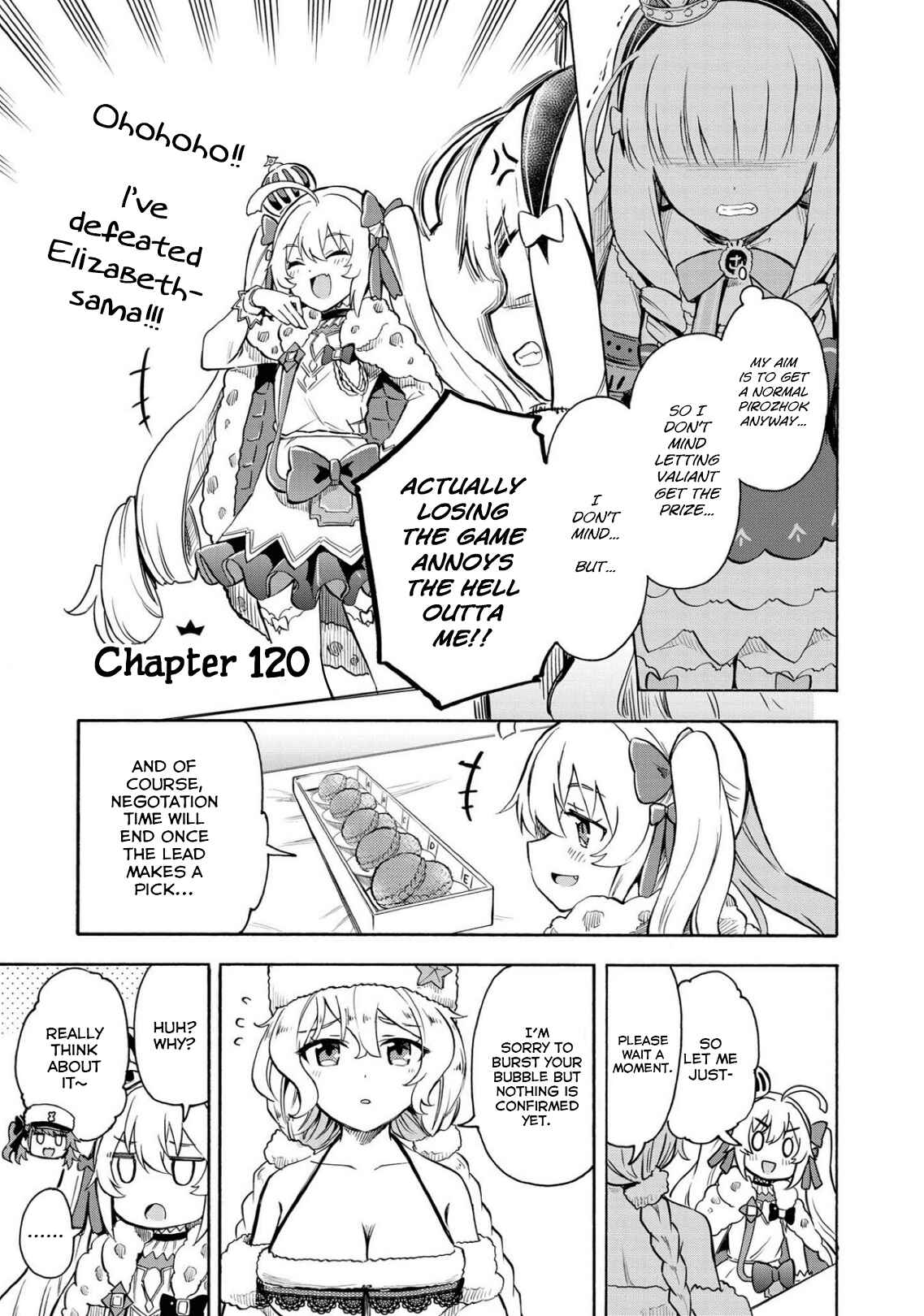 Page 1 Chapter 120 Azur Lane: Queens Orders