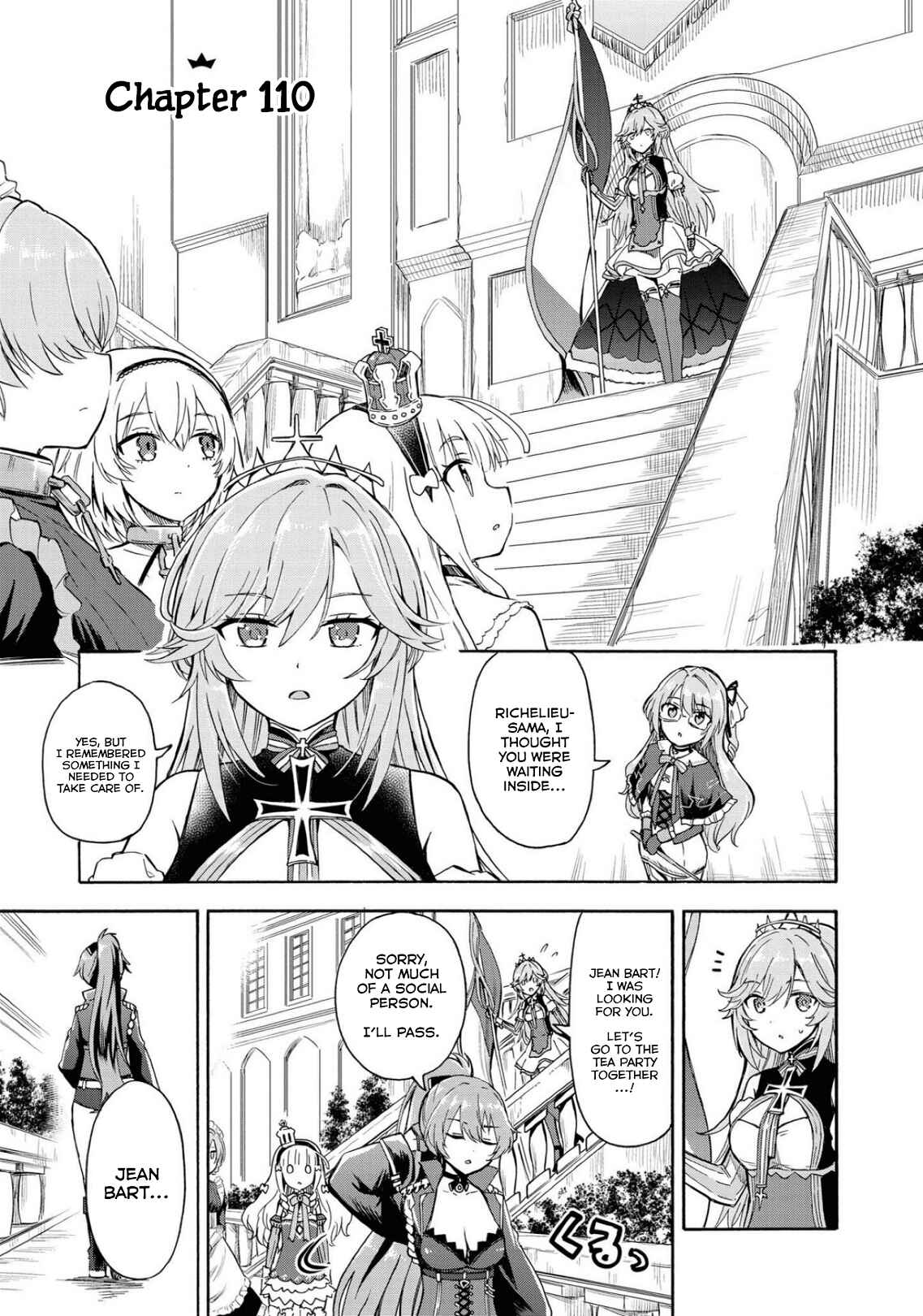 Page 1 Chapter 110 Azur Lane: Queens Orders