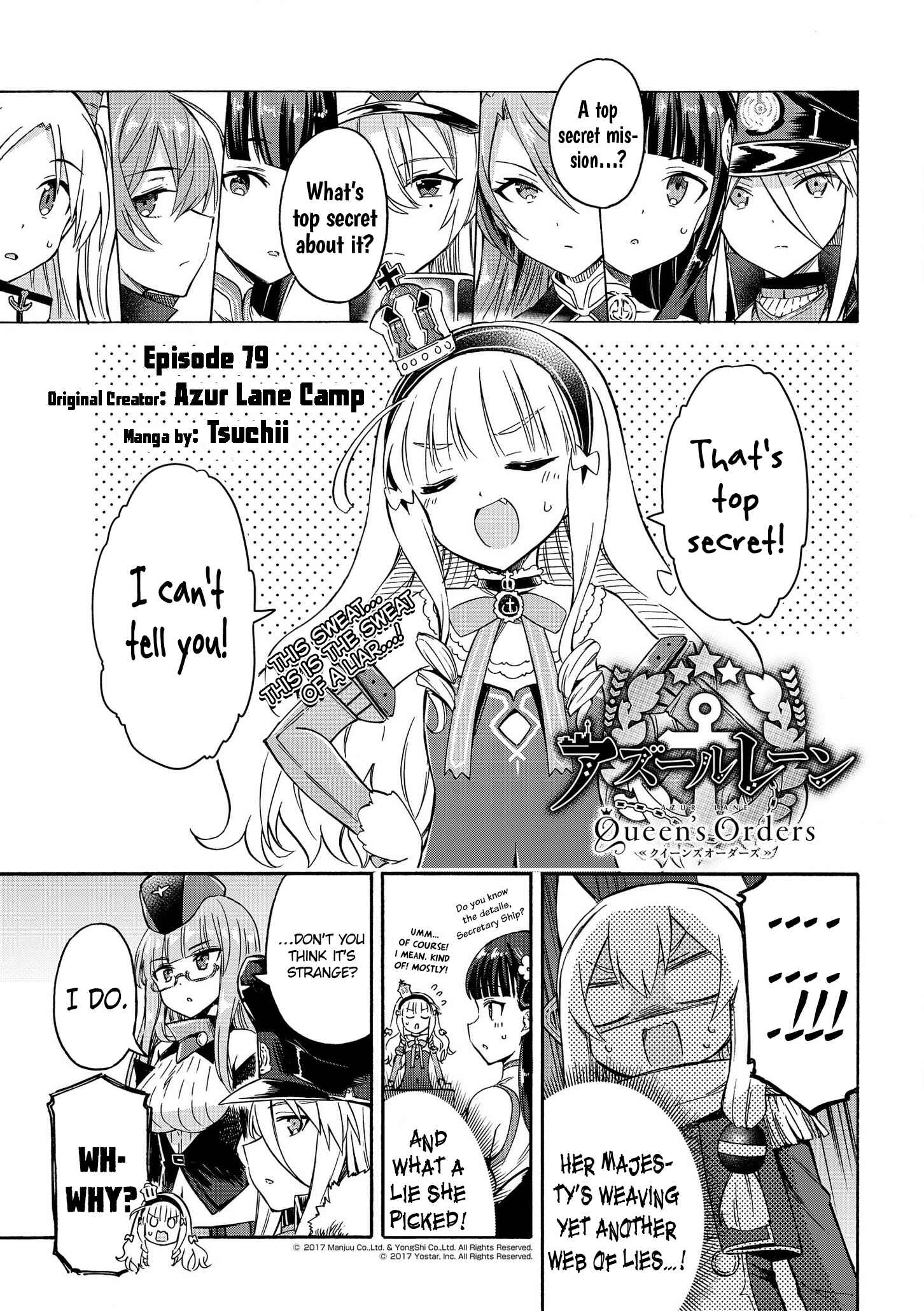 Page 1 Chapter 79 Azur Lane: Queens Orders
