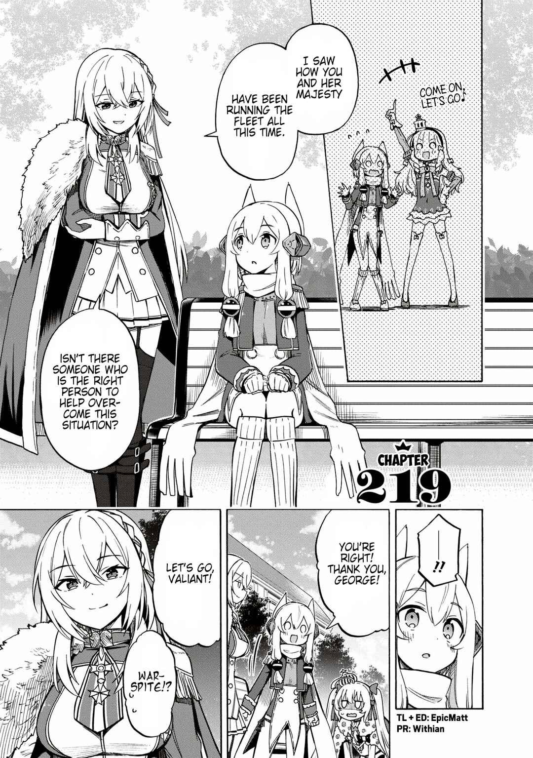 Page 1 Chapter 219 Azur Lane: Queens Orders