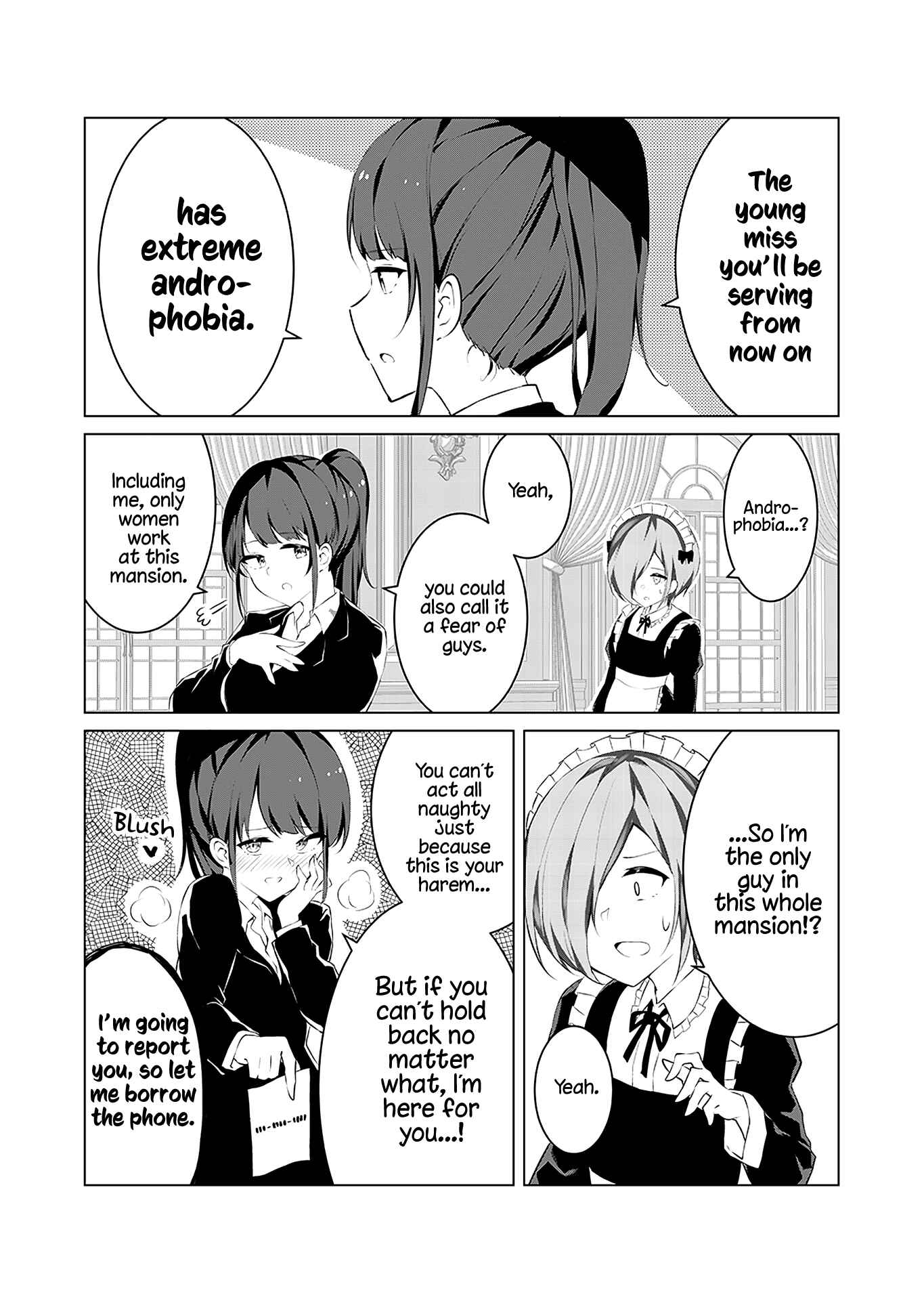 Page 8 Chapter 2 Can a Guy Like Me Be a Maid?