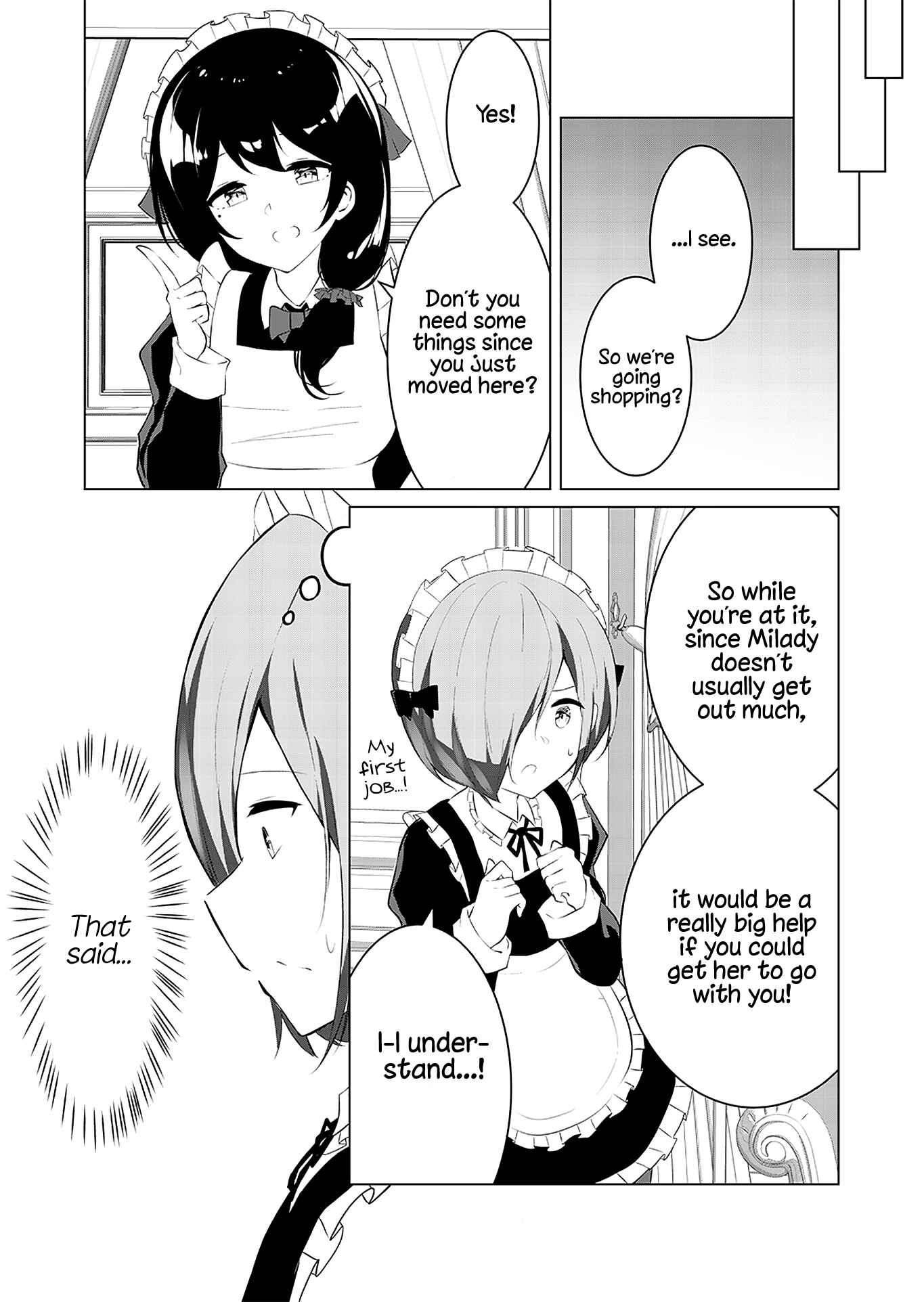 Page 10 Chapter 3 Can a Guy Like Me Be a Maid?
